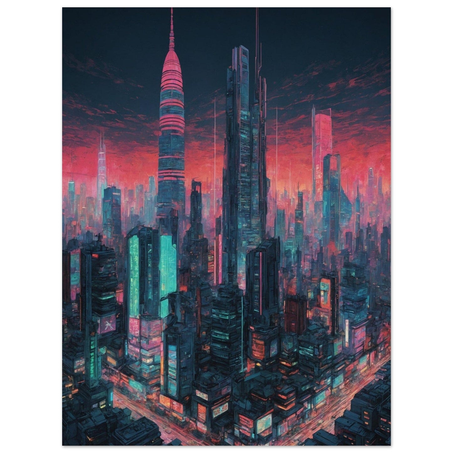Premium Semi-Glossy Paper Poster Print Material Modern Masterpieces 15x20 cm / 6x8″ 