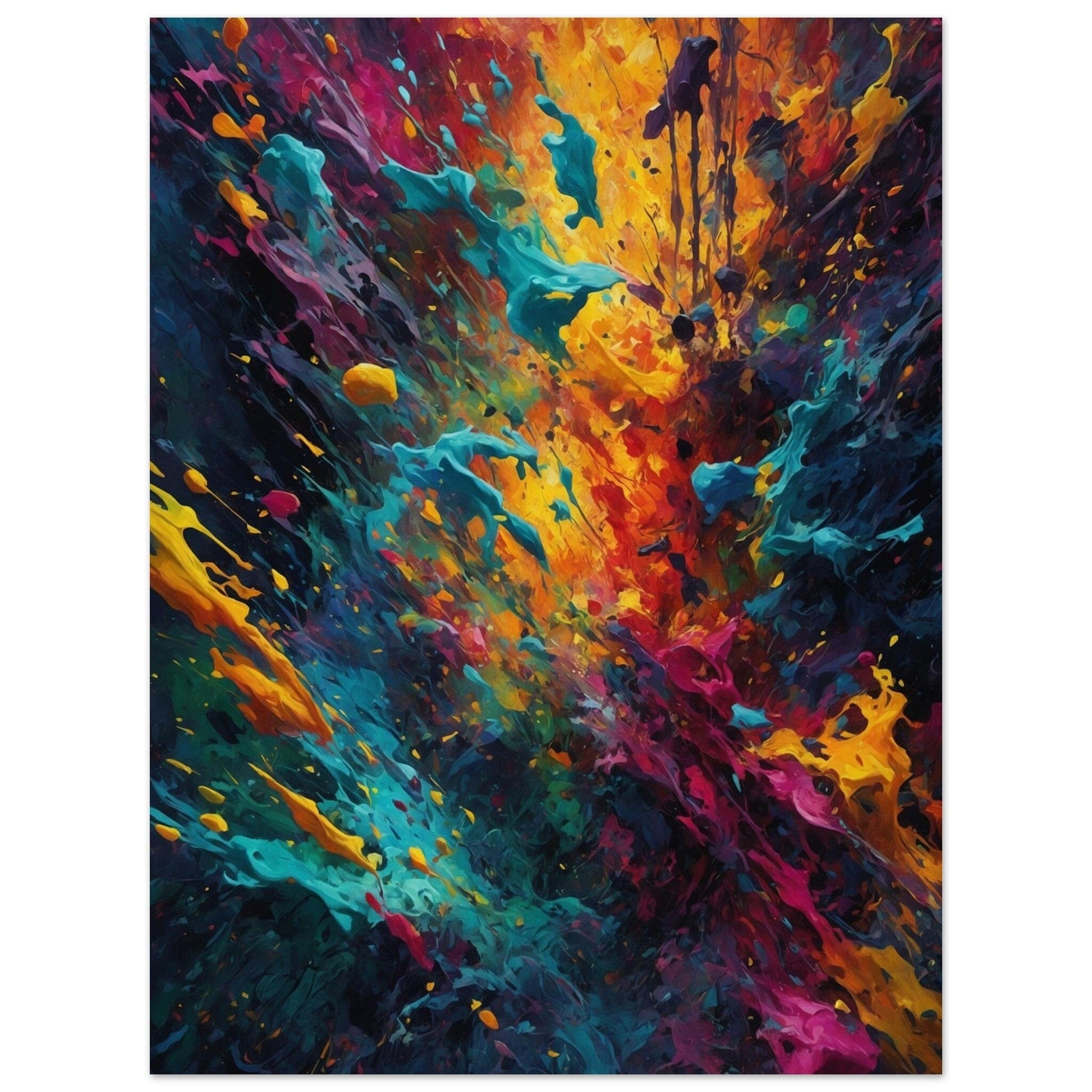 Premium Semi-Glossy Paper Poster Print Material Modern Masterpieces 15x20 cm / 6x8″ 