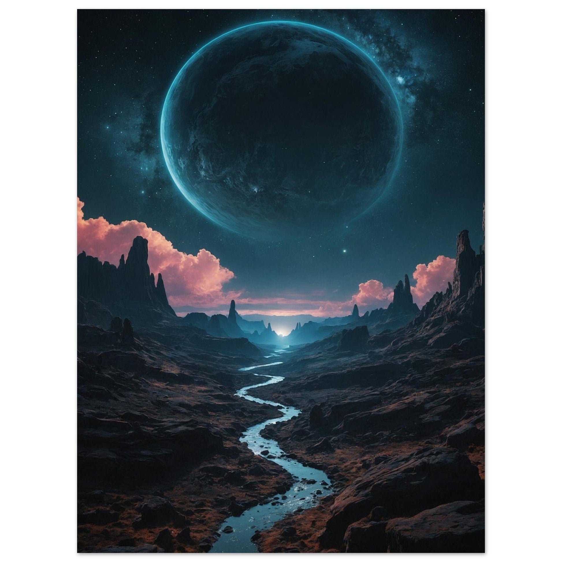 Premium Semi-Glossy Paper Poster Print Material Modern Masterpieces 15x20 cm / 6x8″ 