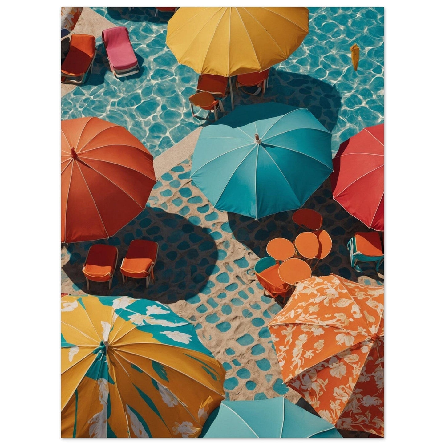 Premium Semi-Glossy Paper Poster Print Material Modern Masterpieces 15x20 cm / 6x8″ 