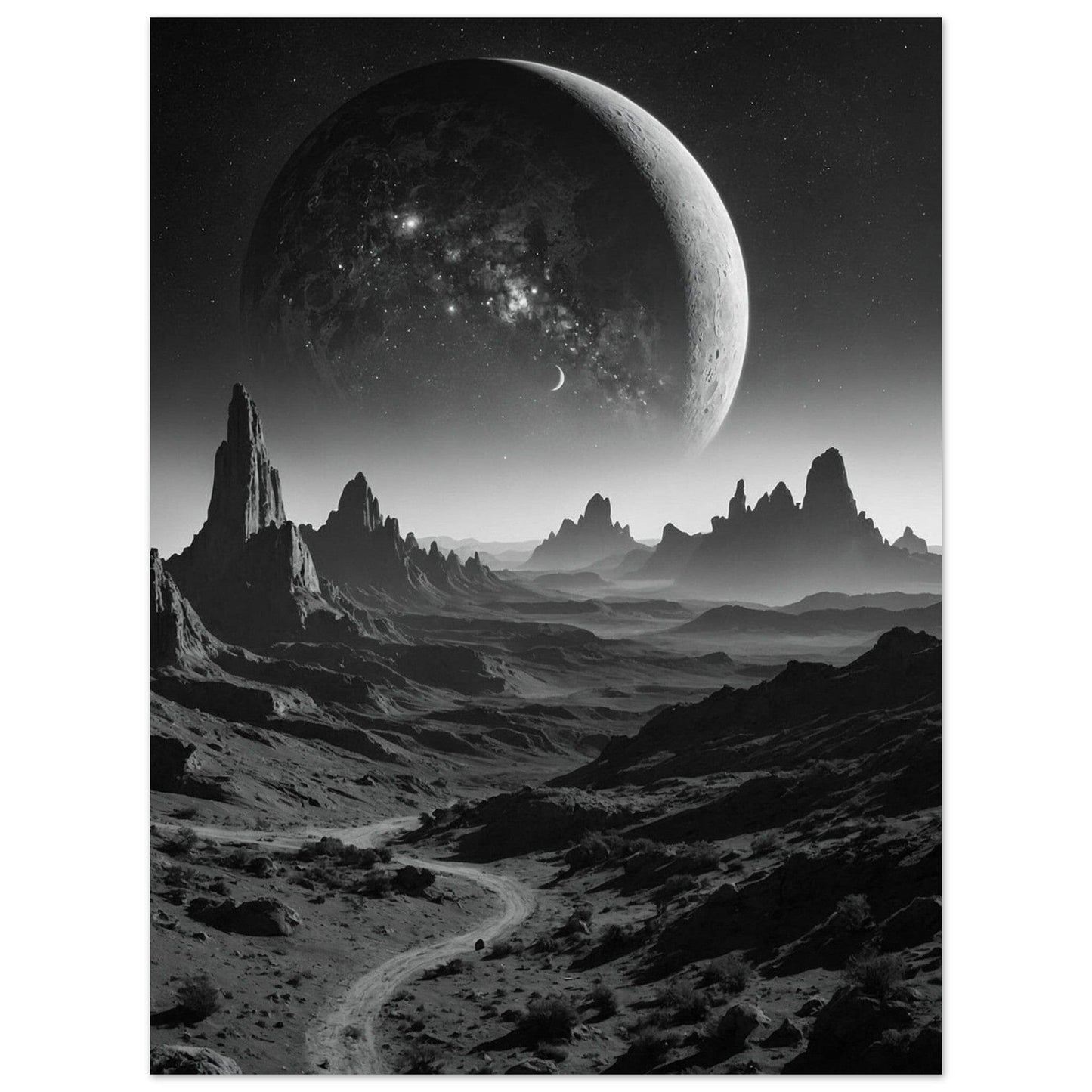 Premium Semi-Glossy Paper Poster Print Material Modern Masterpieces 15x20 cm / 6x8″ 
