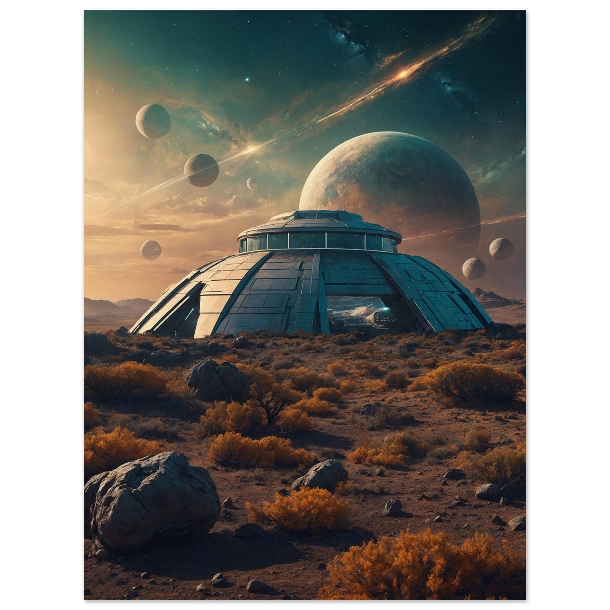 Premium Semi-Glossy Paper Poster Print Material Modern Masterpieces 15x20 cm / 6x8″ 