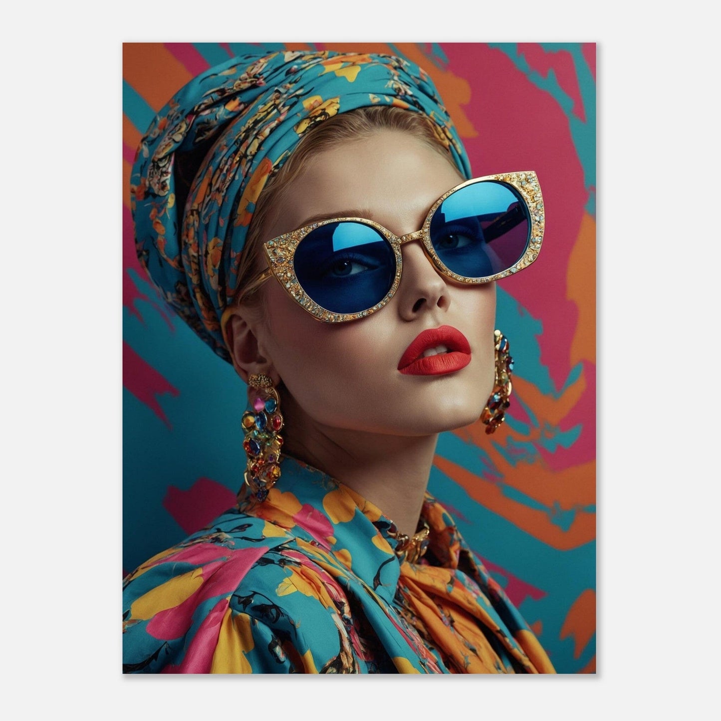 Premium Semi-Glossy Paper Poster Print Material Modern Masterpieces 15x20 cm / 6x8″ 