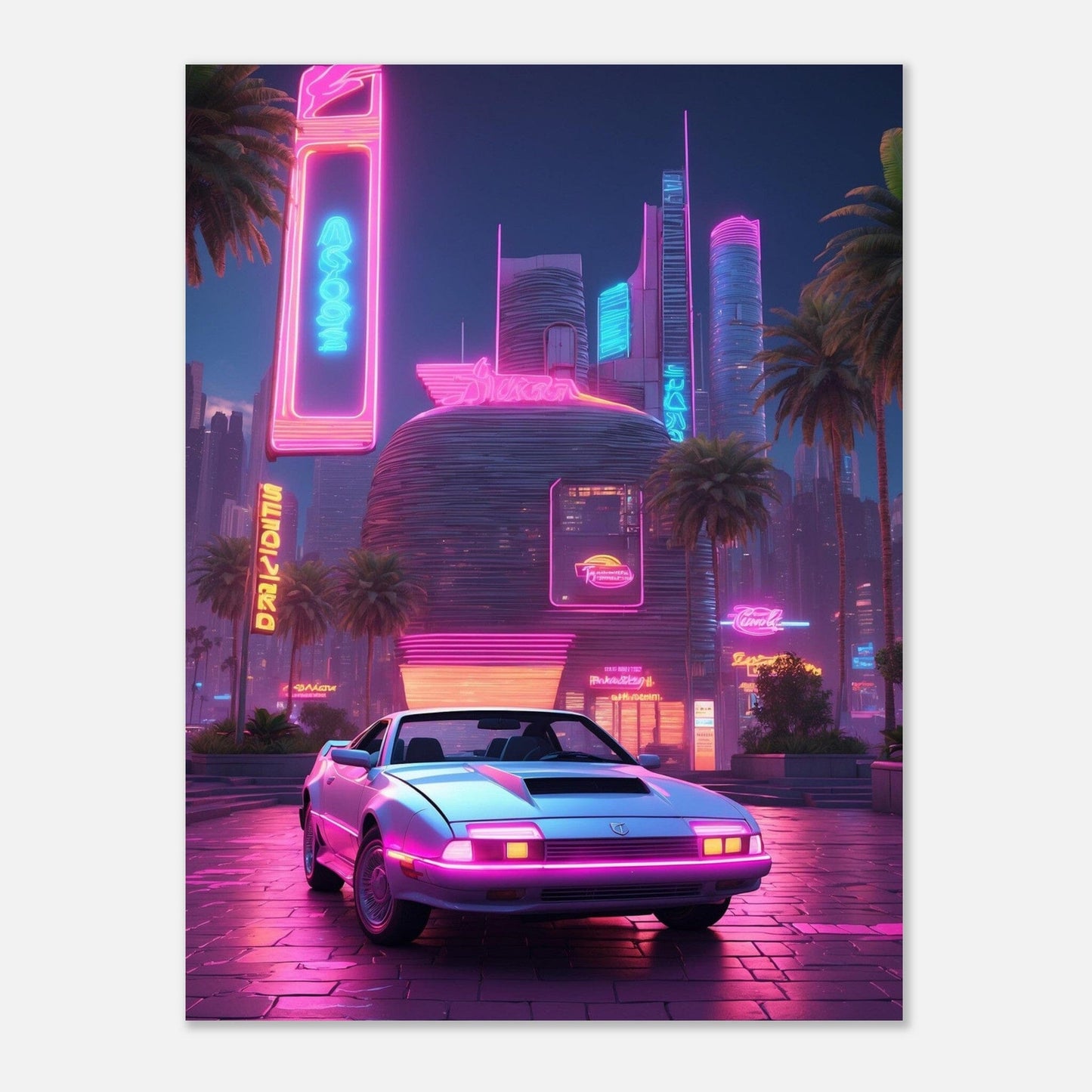 Premium Semi-Glossy Paper Poster Print Material Modern Masterpieces 15x20 cm / 6x8″ 