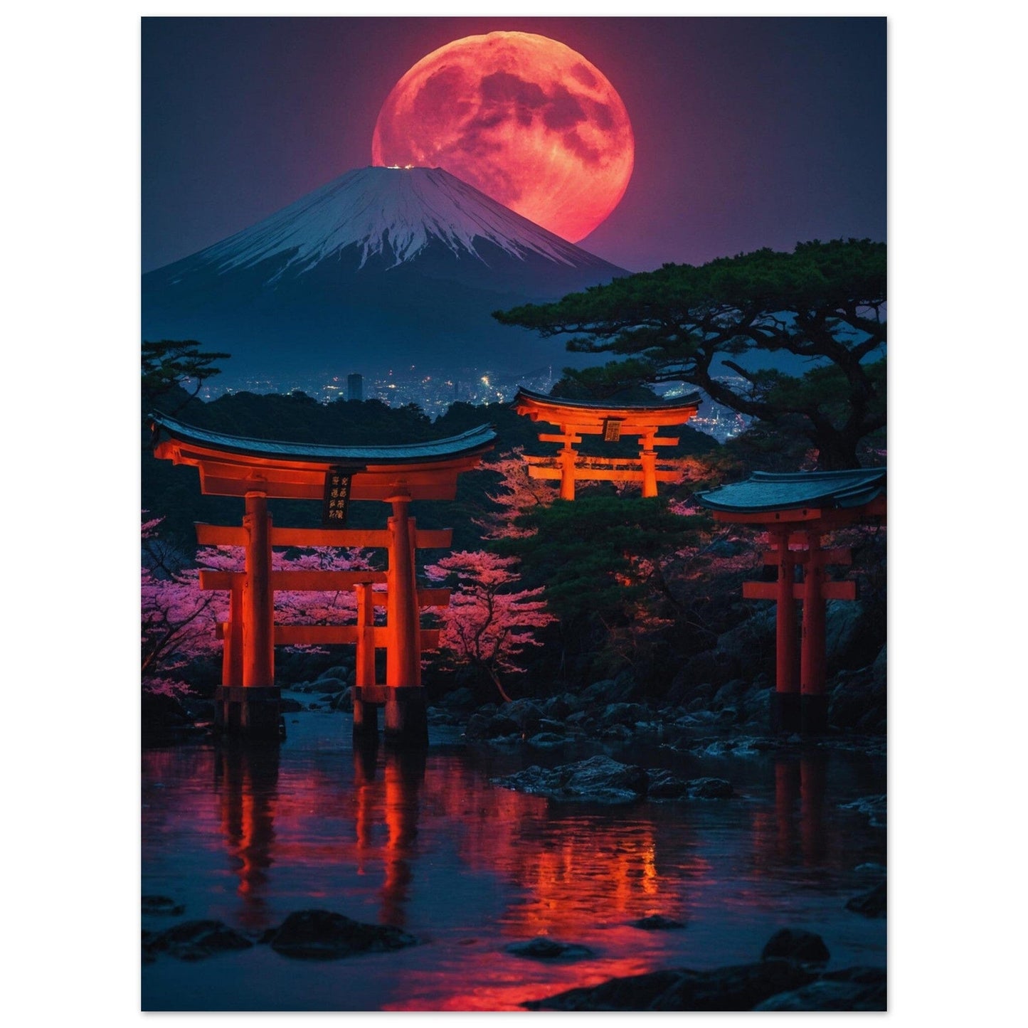 Premium Semi-Glossy Paper Poster Print Material Modern Masterpieces 15x20 cm / 6x8″ 