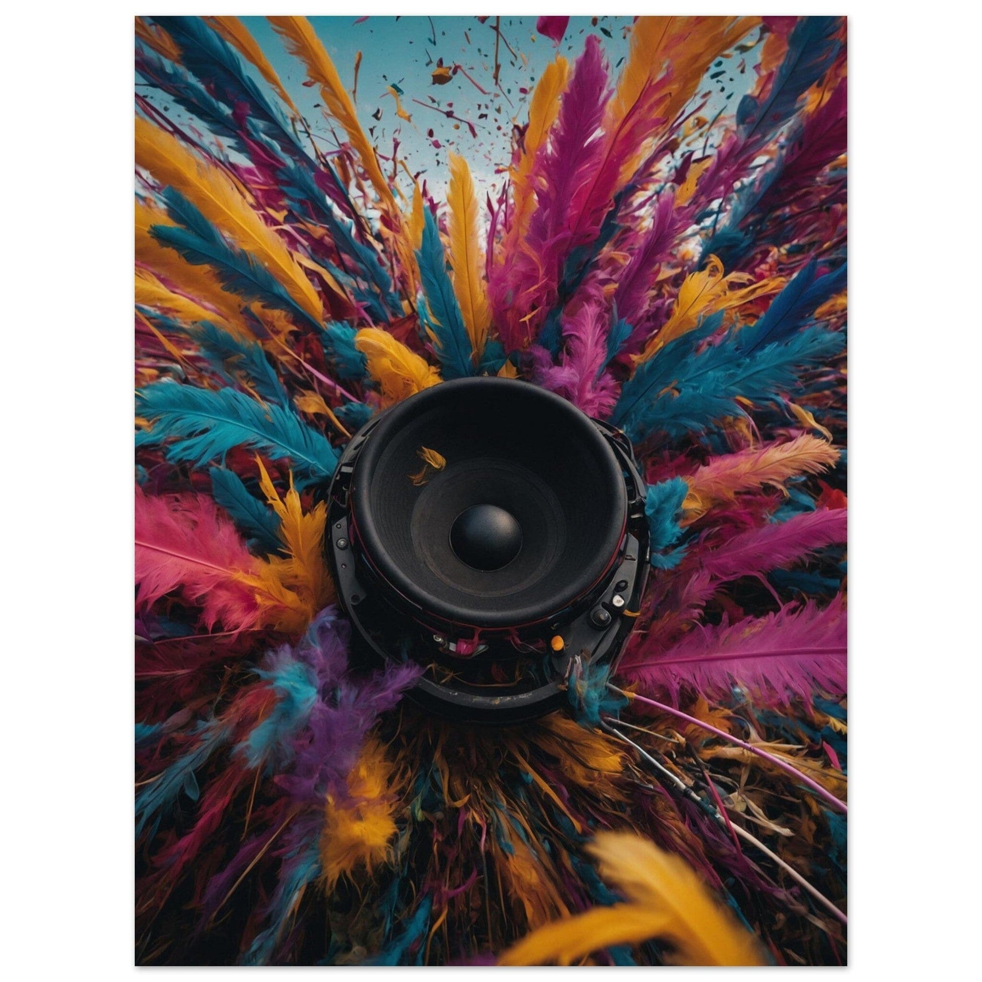 Premium Semi-Glossy Paper Poster Print Material Modern Masterpieces 15x20 cm / 6x8″ 