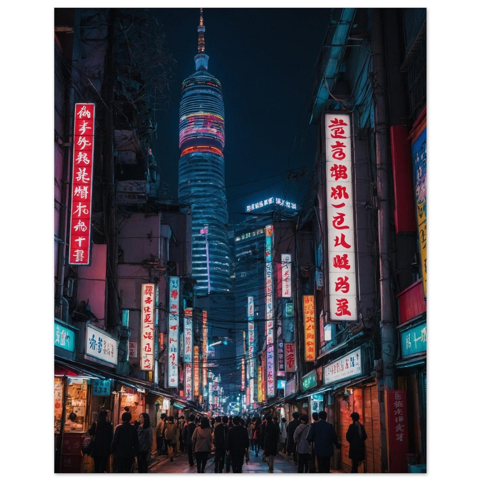 Premium Semi-Glossy Paper Poster Print Material Modern Masterpieces 20x25 cm / 8x10″ 