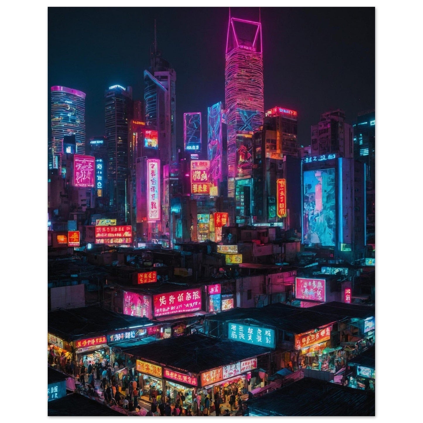 Premium Semi-Glossy Paper Poster Print Material Modern Masterpieces 20x25 cm / 8x10″ 