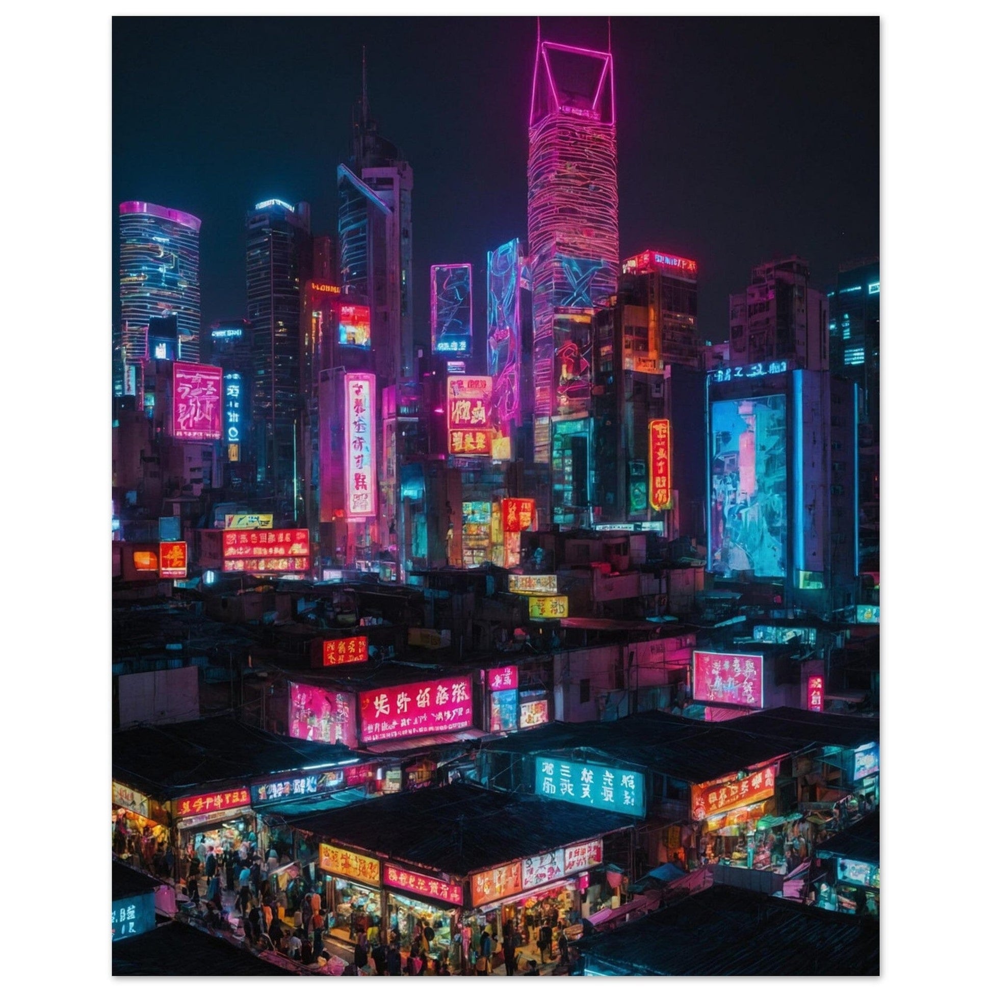 Premium Semi-Glossy Paper Poster Print Material Modern Masterpieces 20x25 cm / 8x10″ 