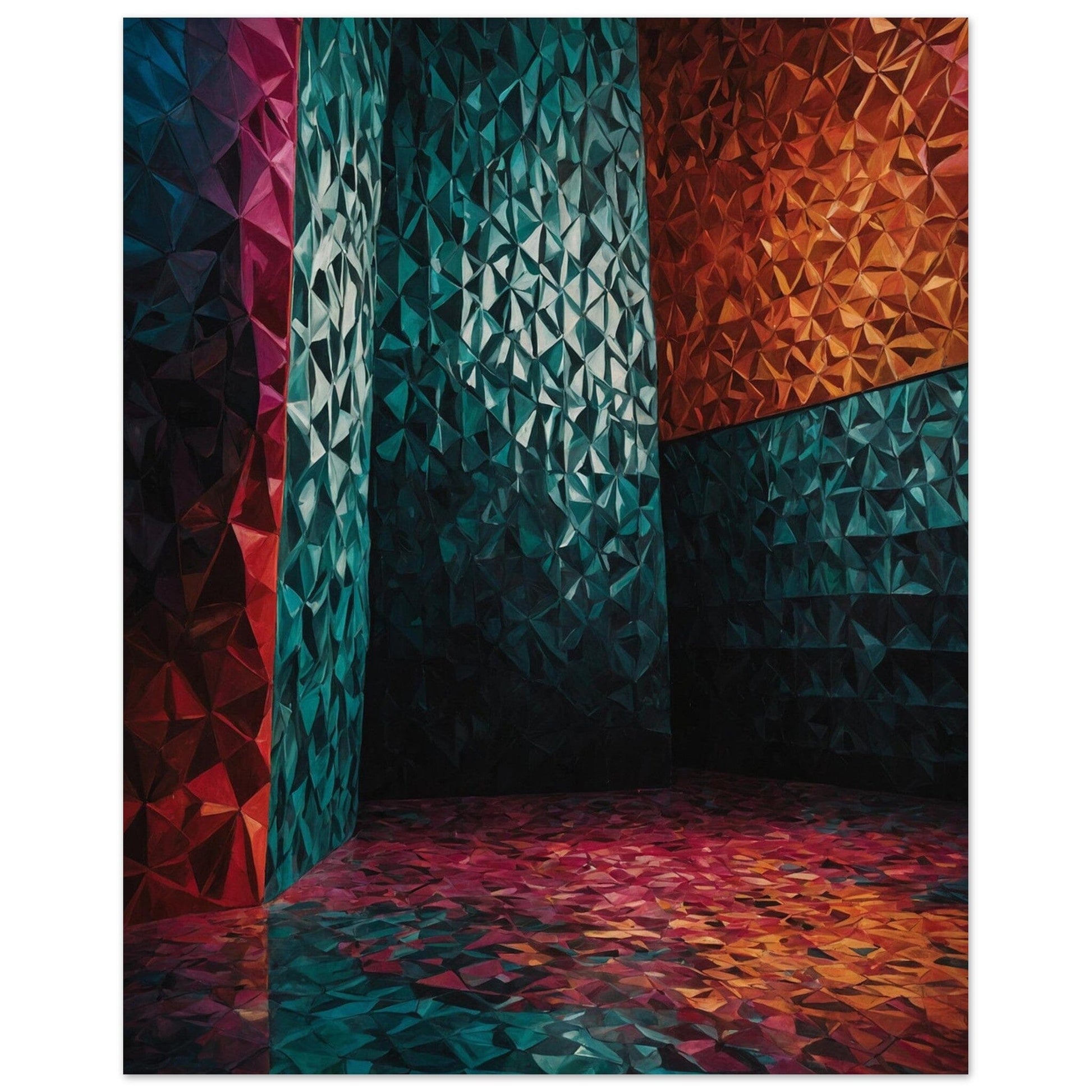 Premium Semi-Glossy Paper Poster Print Material Modern Masterpieces 20x25 cm / 8x10″ 