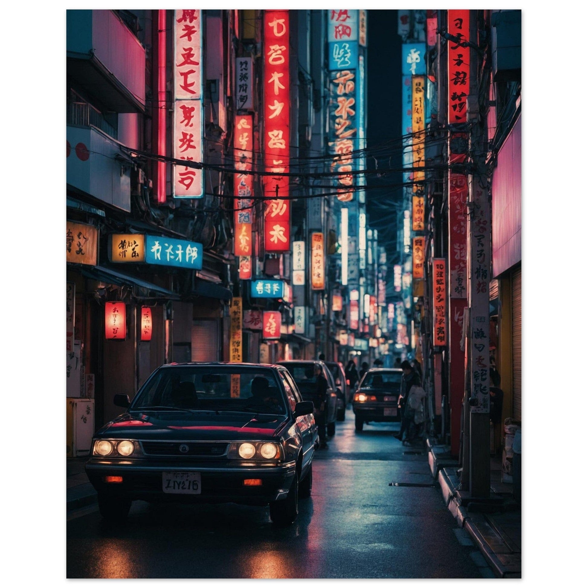Premium Semi-Glossy Paper Poster Print Material Modern Masterpieces 20x25 cm / 8x10″ 