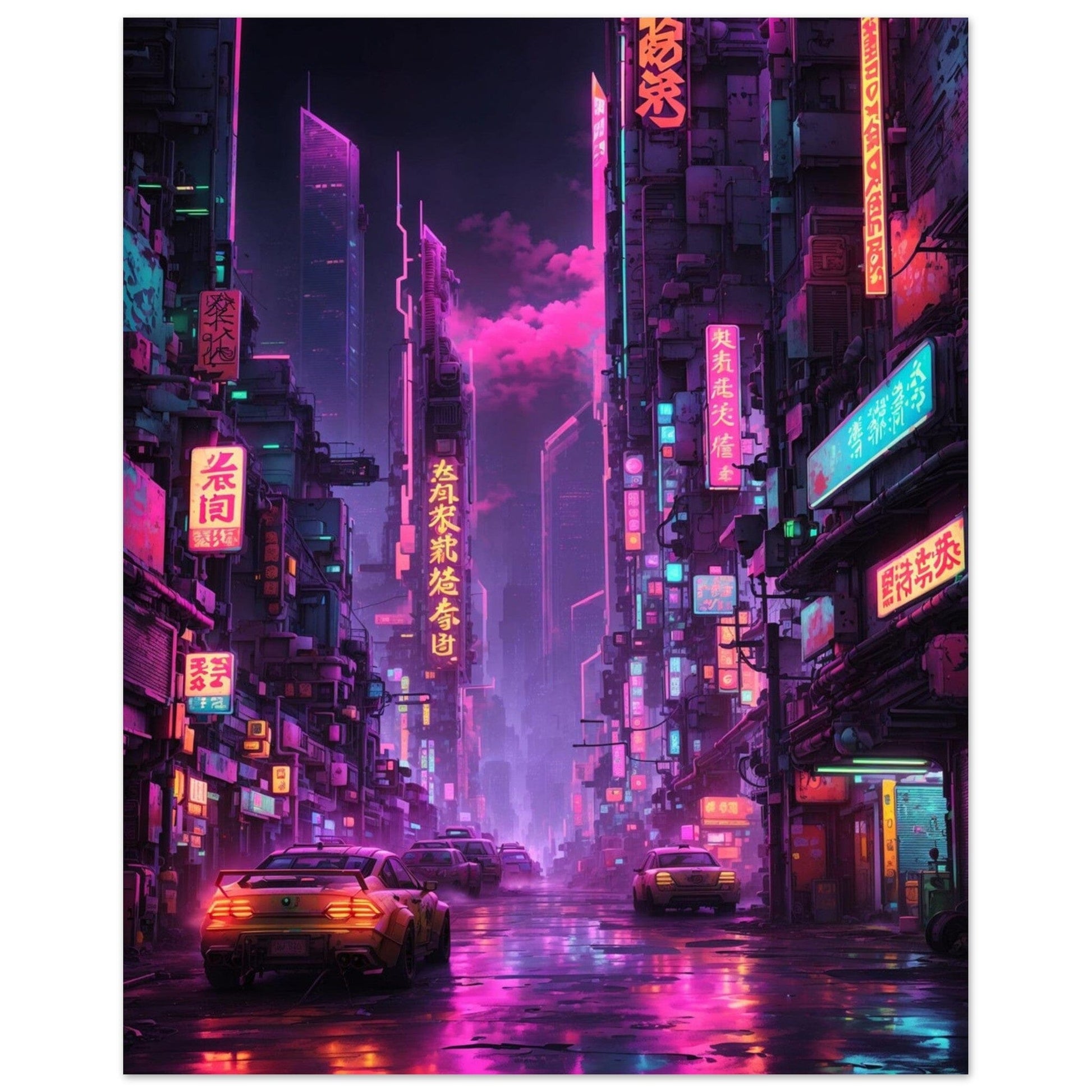 Premium Semi-Glossy Paper Poster Print Material Modern Masterpieces 20x25 cm / 8x10″ 