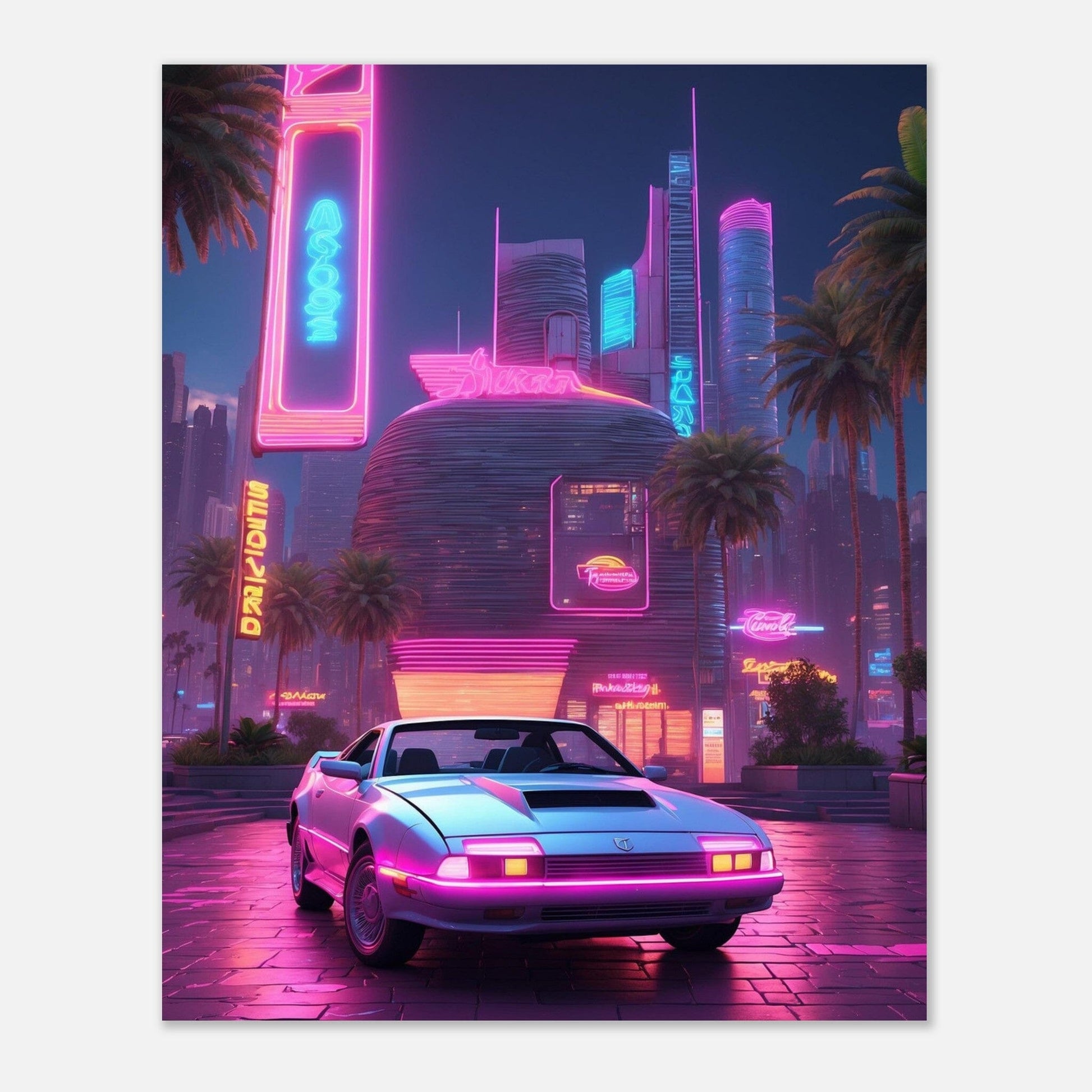 Premium Semi-Glossy Paper Poster Print Material Modern Masterpieces 20x25 cm / 8x10″ 
