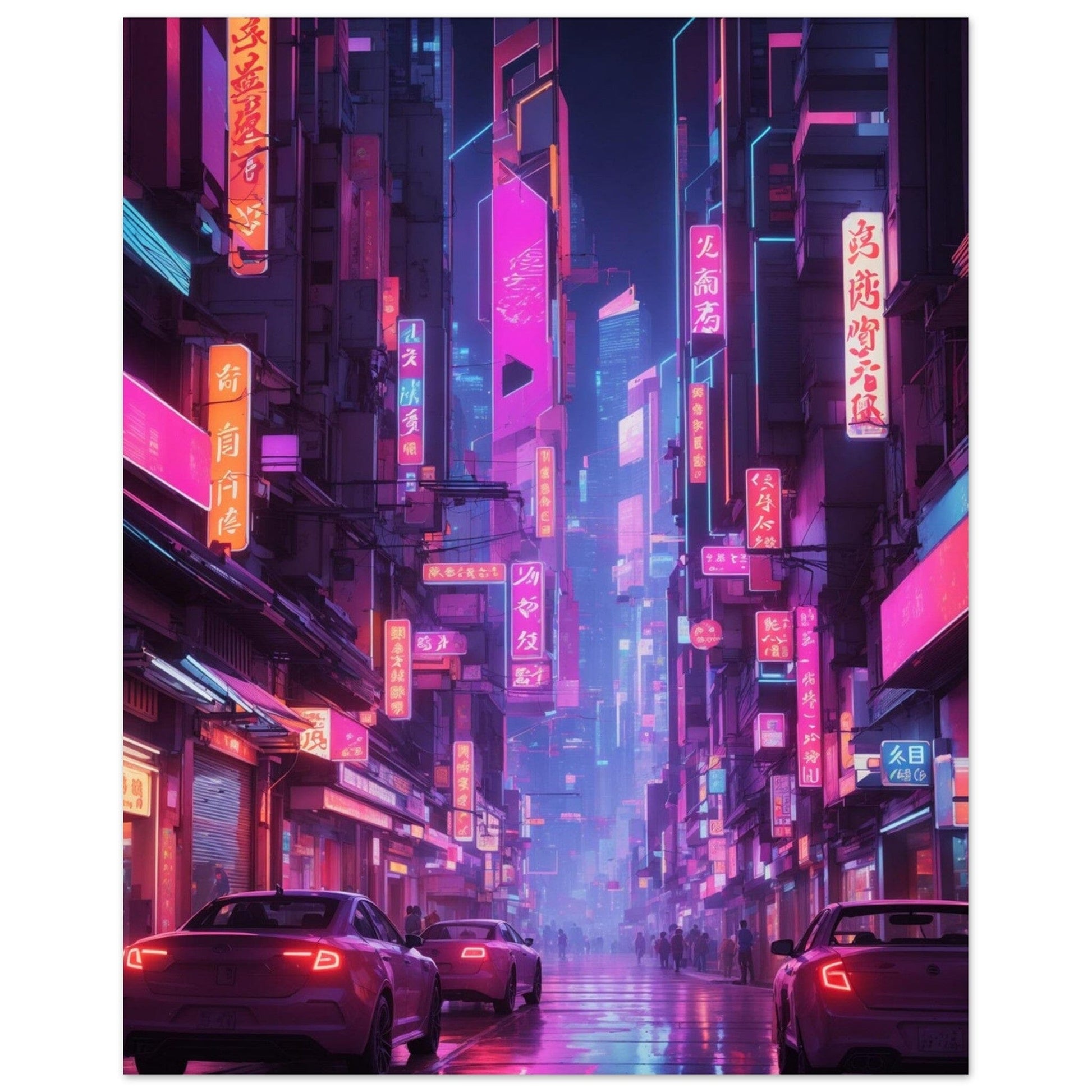 Premium Semi-Glossy Paper Poster Print Material Modern Masterpieces 20x25 cm / 8x10″ 