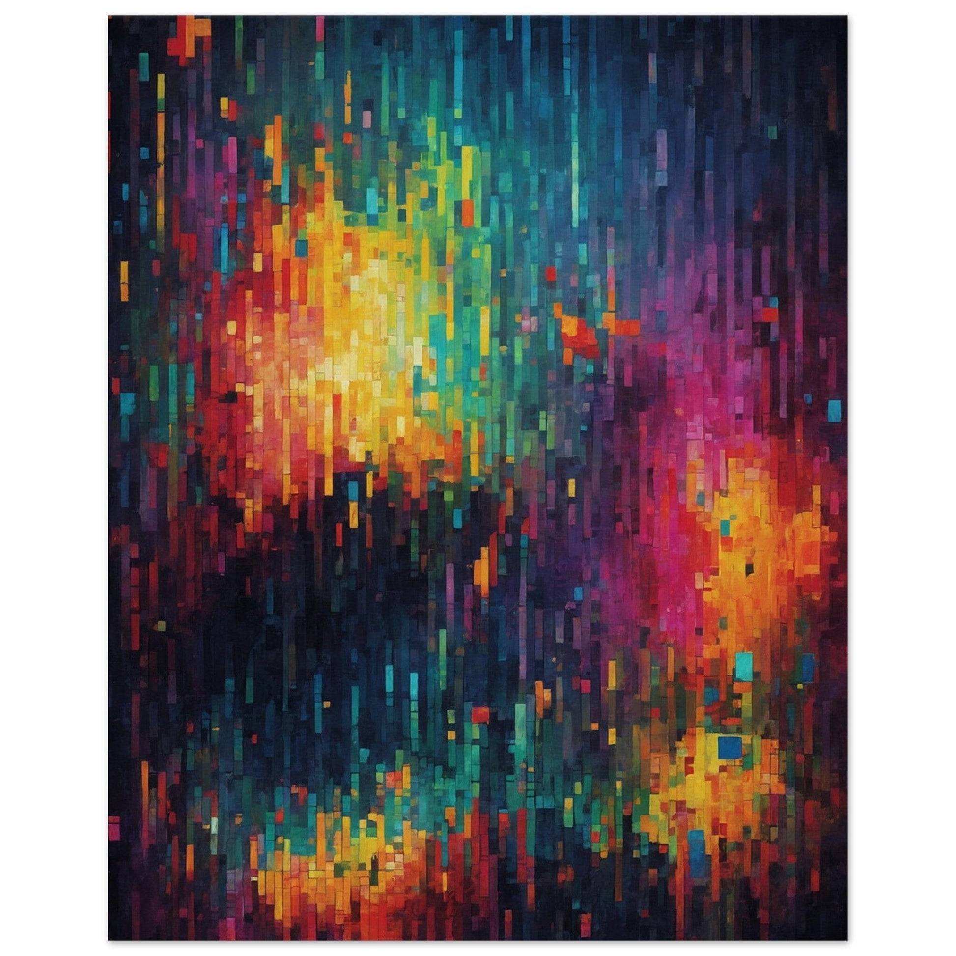 Premium Semi-Glossy Paper Poster Print Material Modern Masterpieces 20x25 cm / 8x10″ 