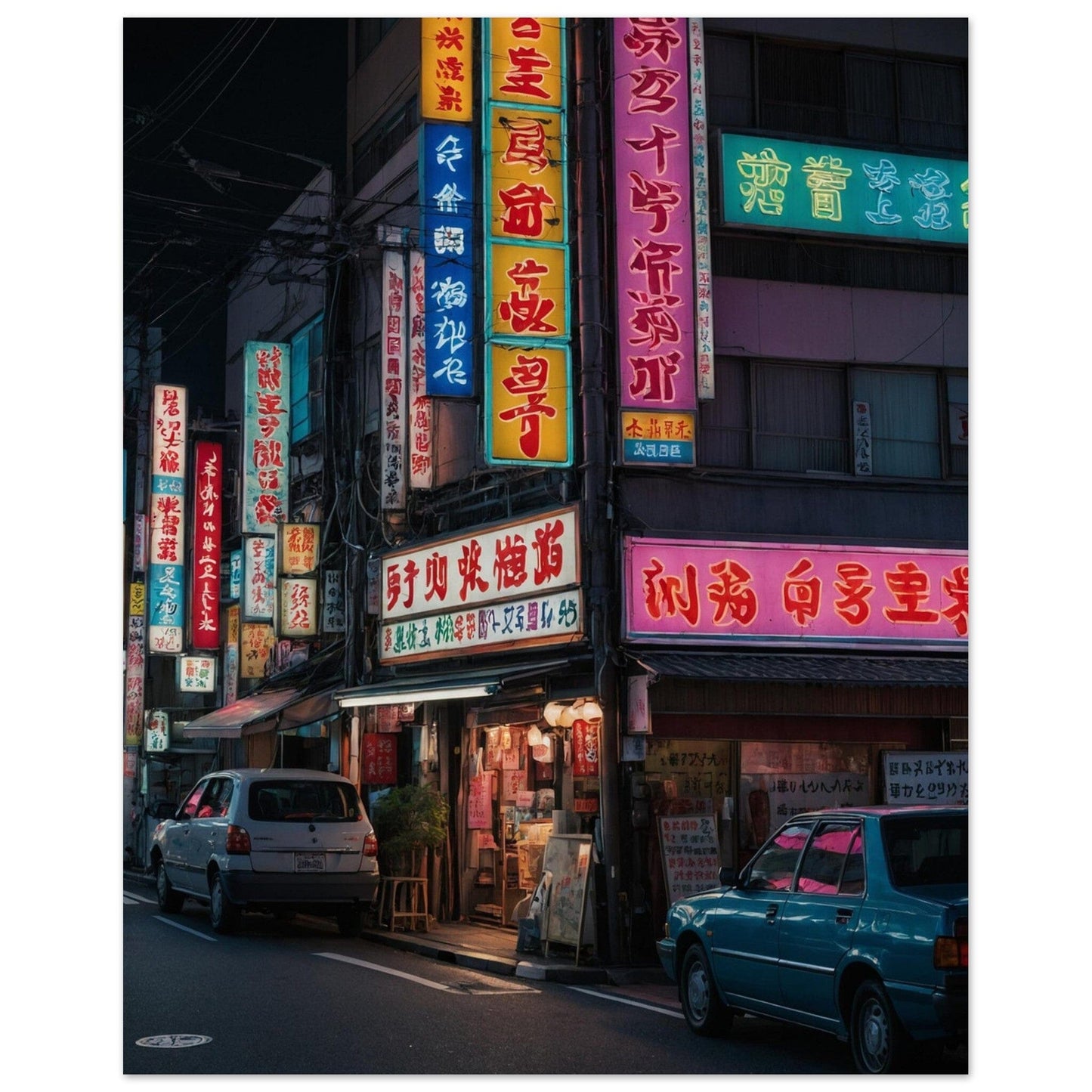 Premium Semi-Glossy Paper Poster Print Material Modern Masterpieces 20x25 cm / 8x10″ 