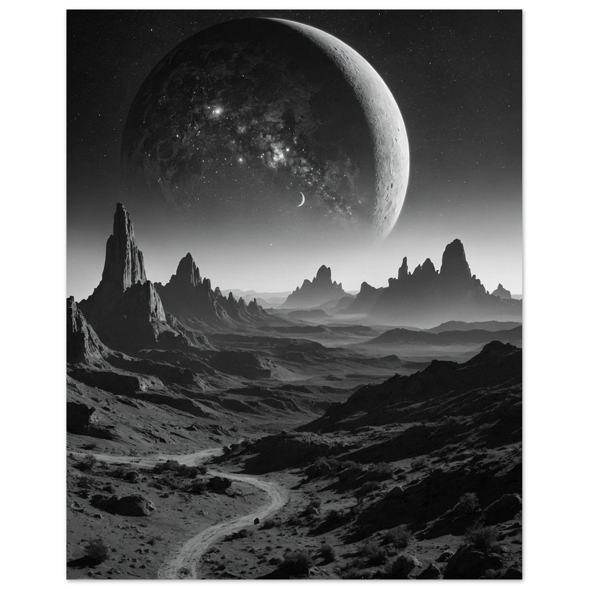 Premium Semi-Glossy Paper Poster Print Material Modern Masterpieces 20x25 cm / 8x10″ 