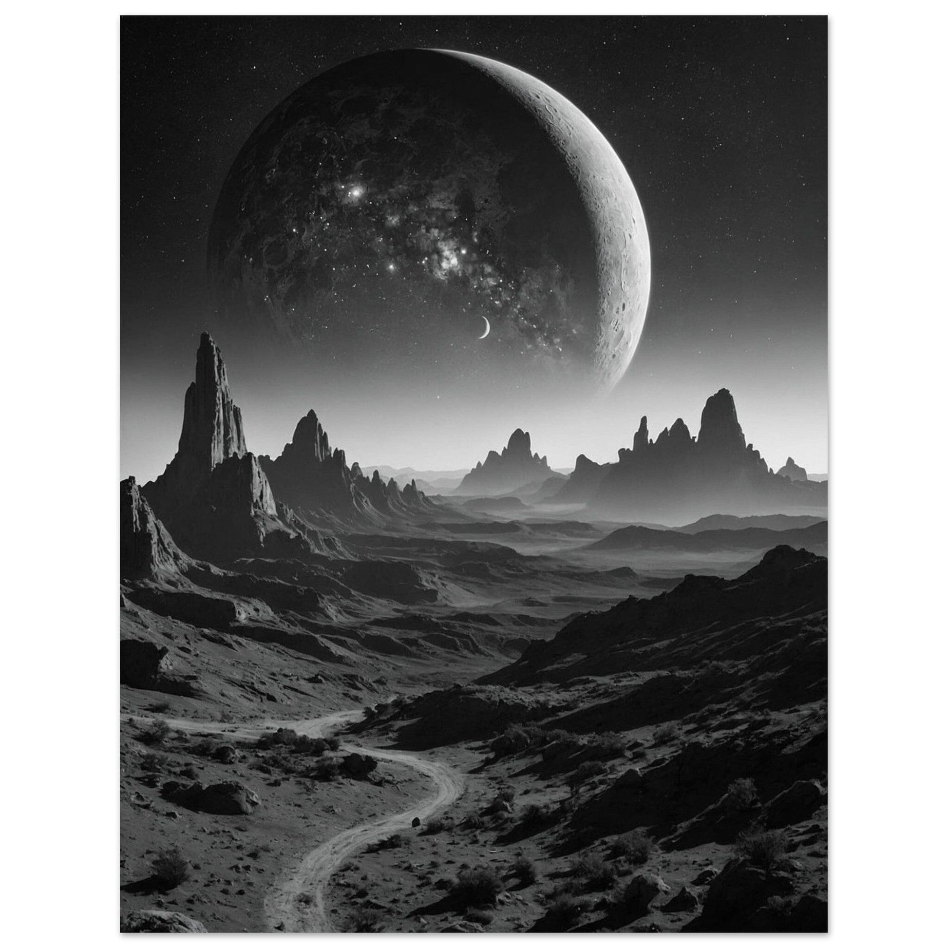 Premium Semi-Glossy Paper Poster Print Material Modern Masterpieces 27x35 cm / 11x14″ 