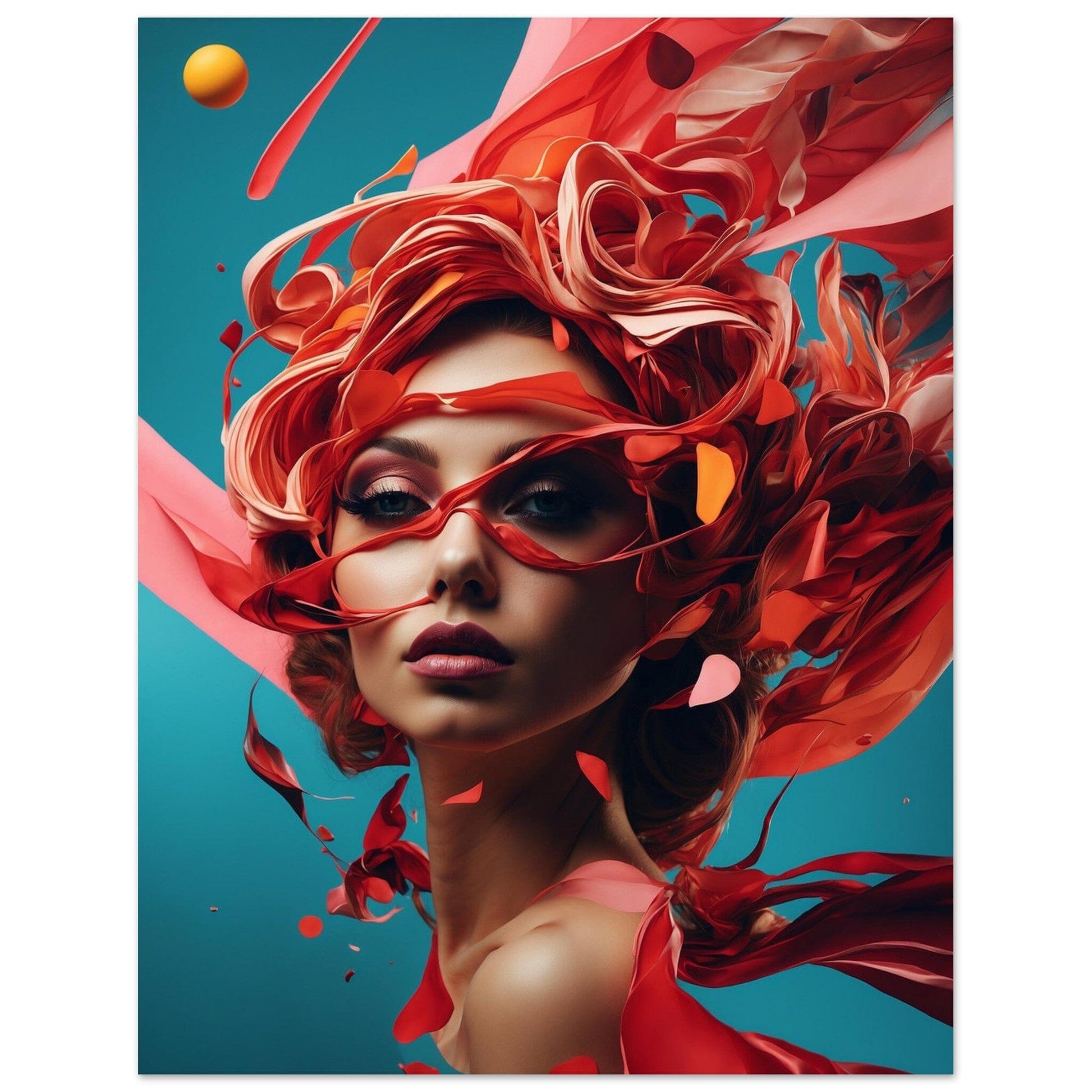 Premium Semi-Glossy Paper Poster Print Material Modern Masterpieces 27x35 cm / 11x14″ 