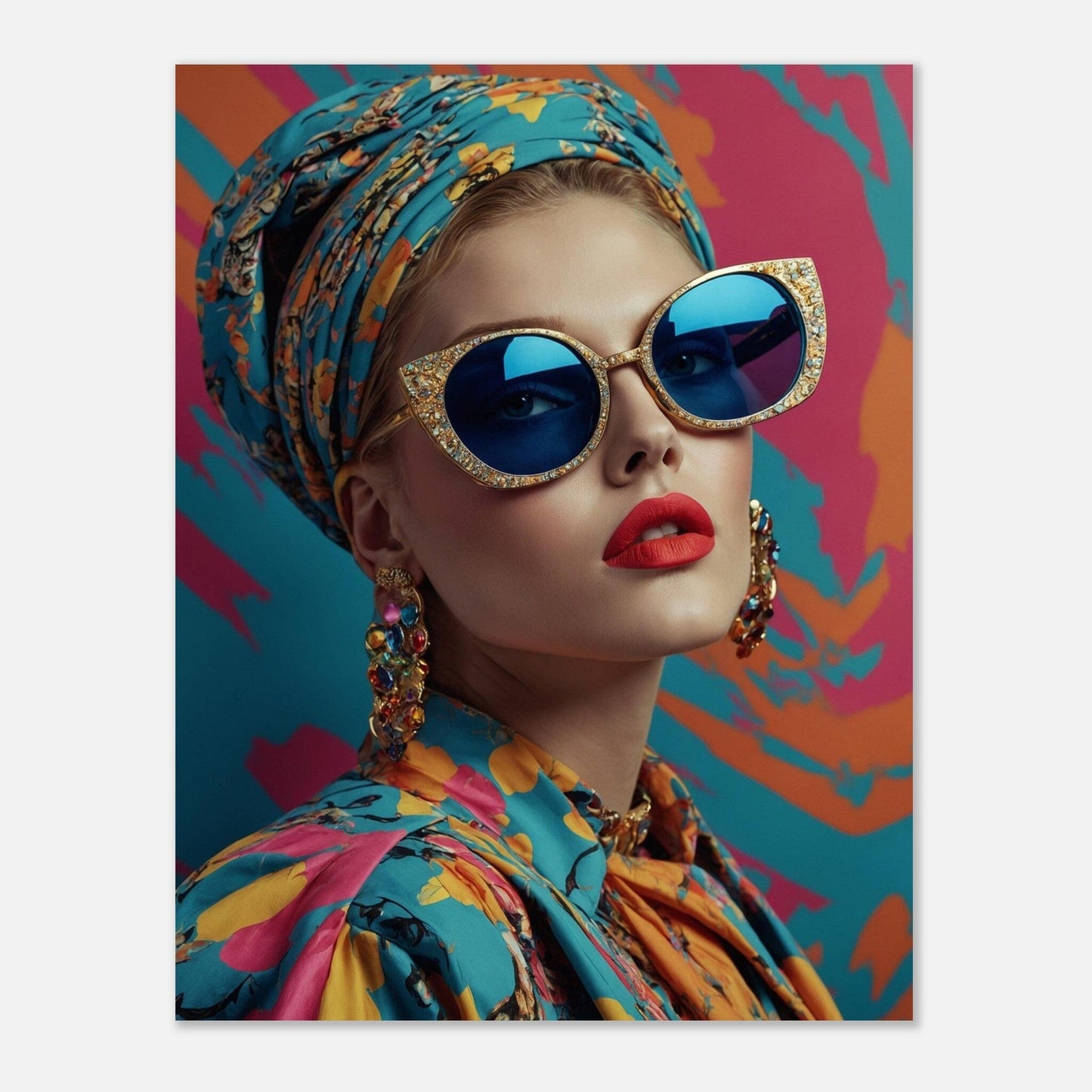 Premium Semi-Glossy Paper Poster Print Material Modern Masterpieces 27x35 cm / 11x14″ 
