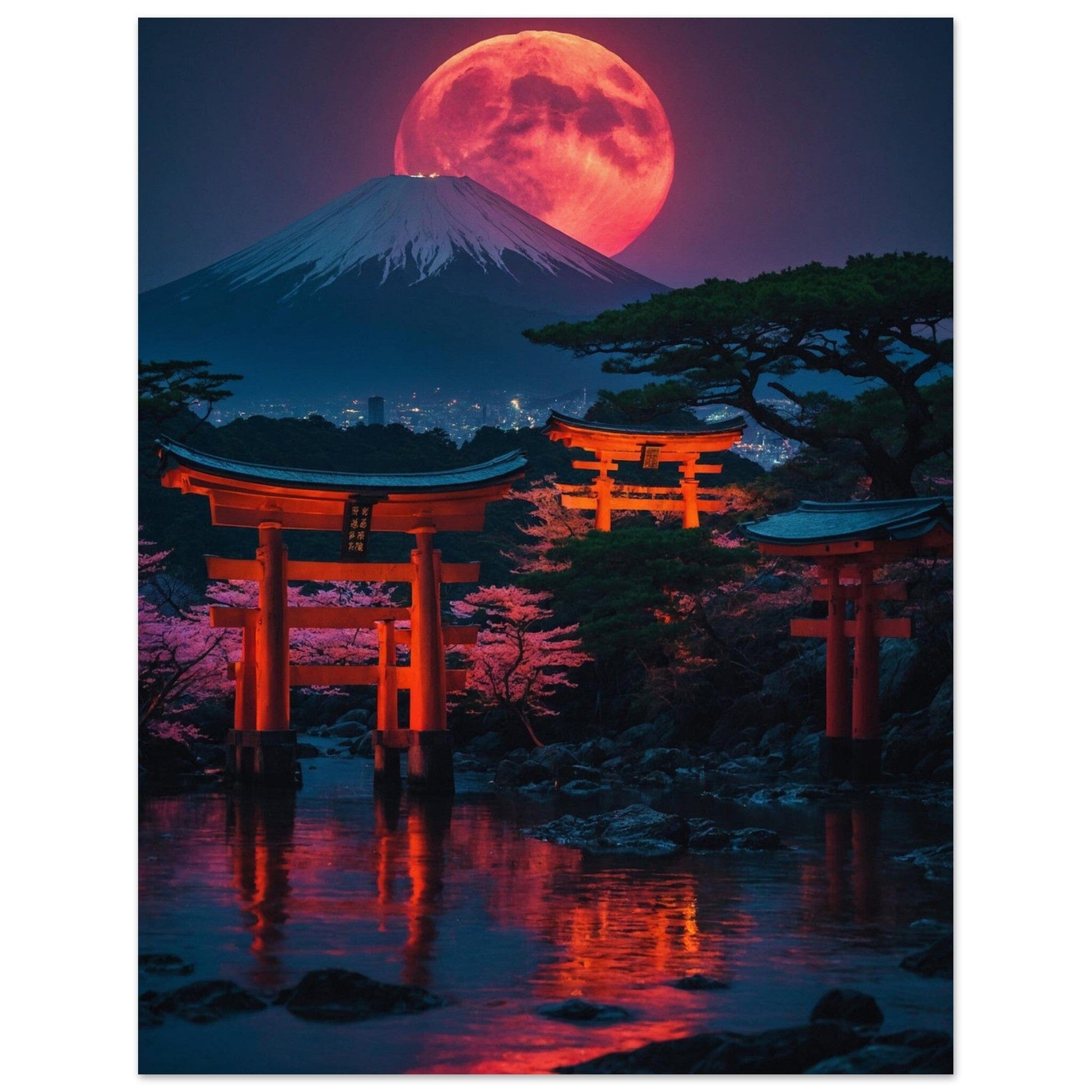 Premium Semi-Glossy Paper Poster Print Material Modern Masterpieces 27x35 cm / 11x14″ 
