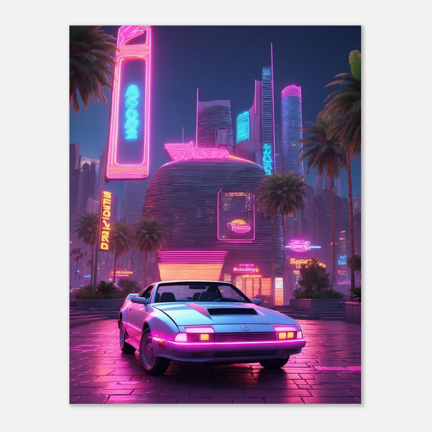 Premium Semi-Glossy Paper Poster Print Material Modern Masterpieces 27x35 cm / 11x14″ 
