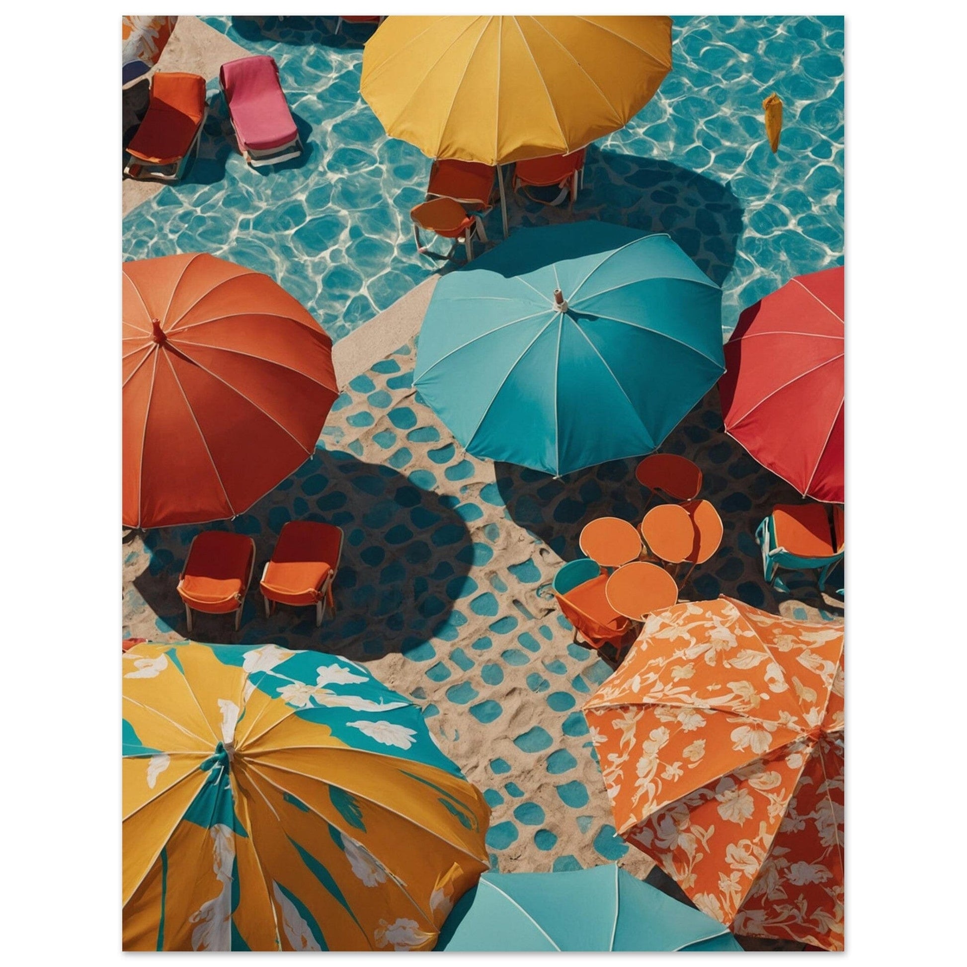 Premium Semi-Glossy Paper Poster Print Material Modern Masterpieces 27x35 cm / 11x14″ 