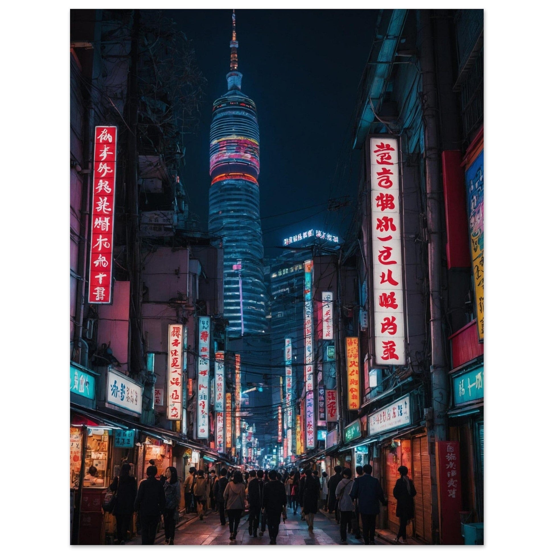 Premium Semi-Glossy Paper Poster Print Material Modern Masterpieces 27x35 cm / 11x14″ 