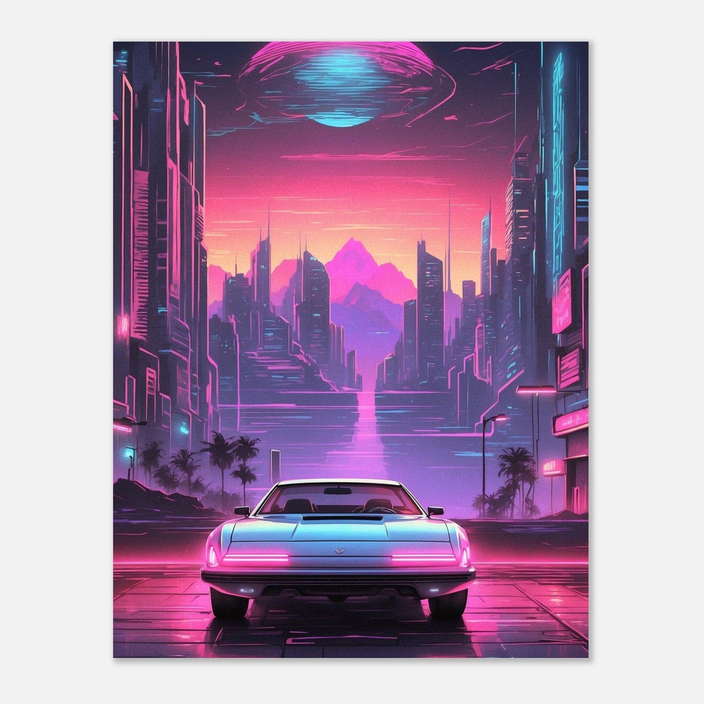 Premium Semi-Glossy Paper Poster Print Material Modern Masterpieces 27x35 cm / 11x14″ 