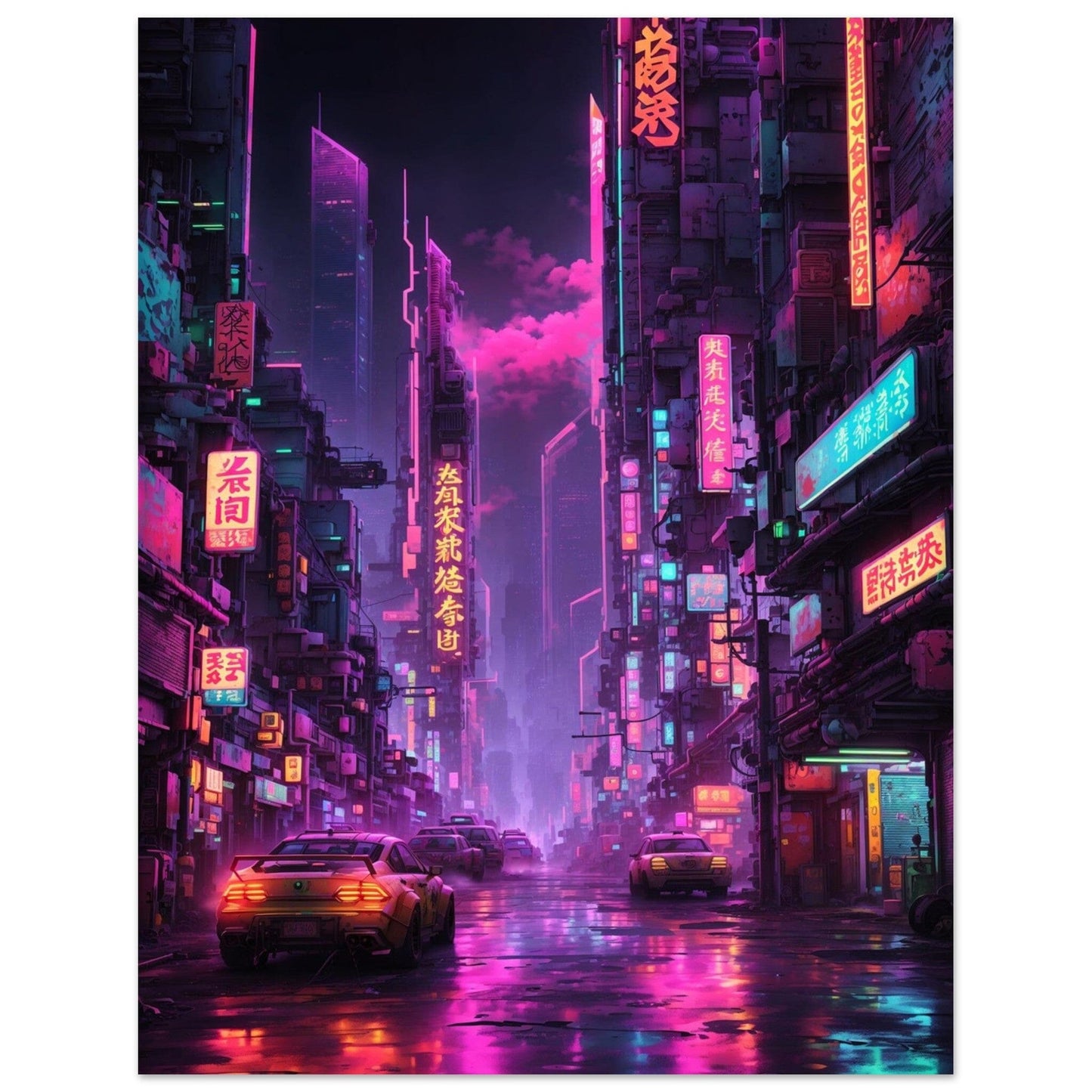 Premium Semi-Glossy Paper Poster Print Material Modern Masterpieces 27x35 cm / 11x14″ 