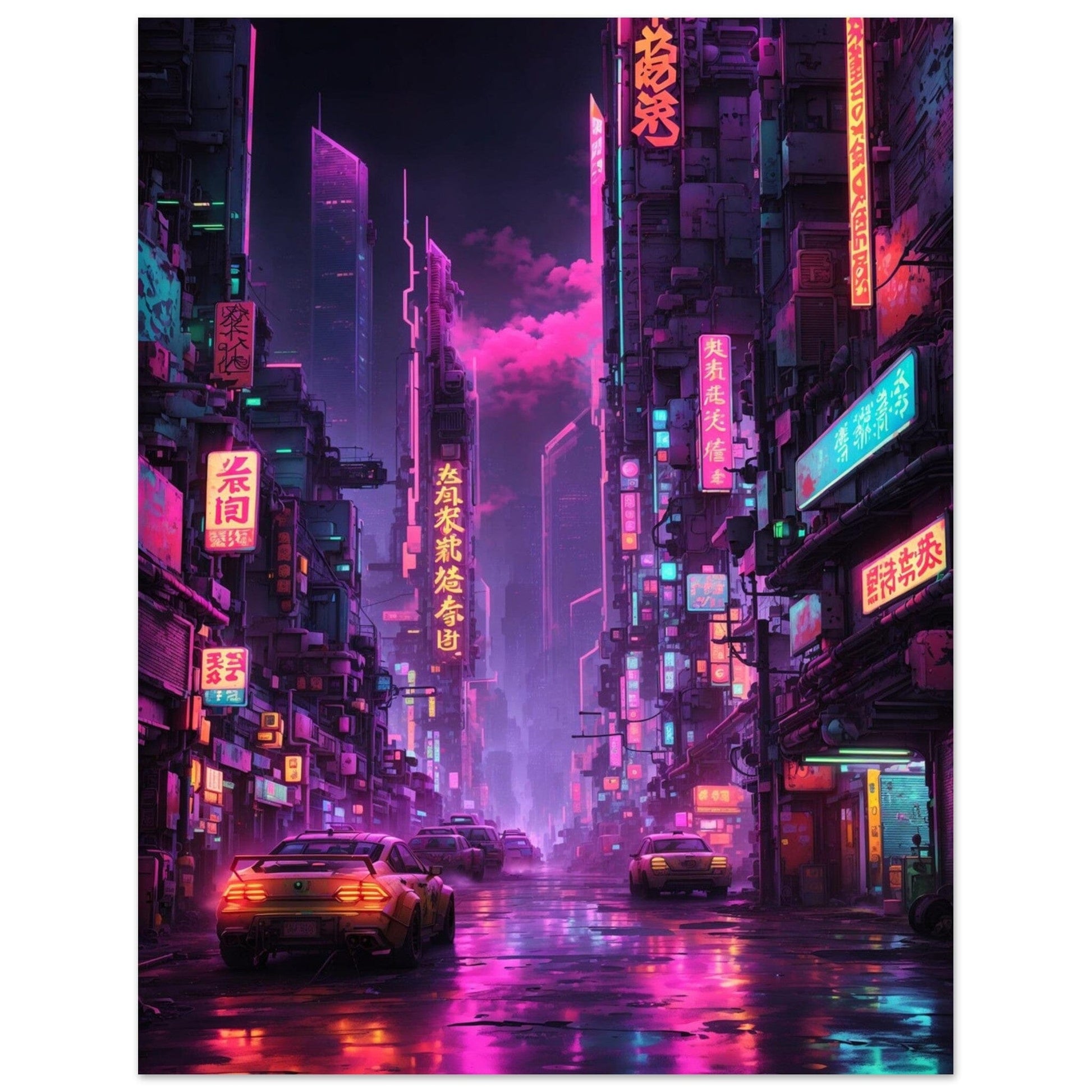 Premium Semi-Glossy Paper Poster Print Material Modern Masterpieces 27x35 cm / 11x14″ 