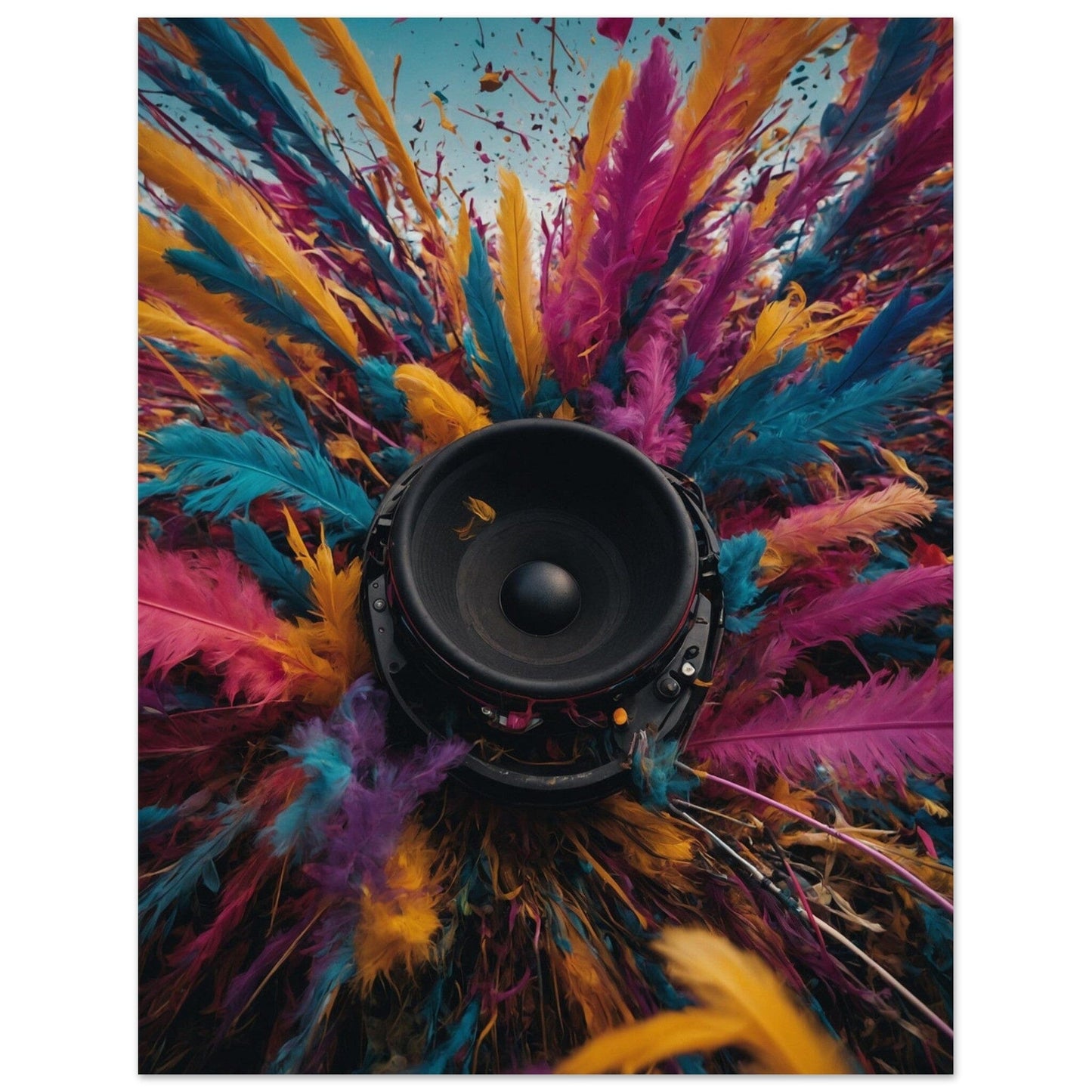 Premium Semi-Glossy Paper Poster Print Material Modern Masterpieces 27x35 cm / 11x14″ 