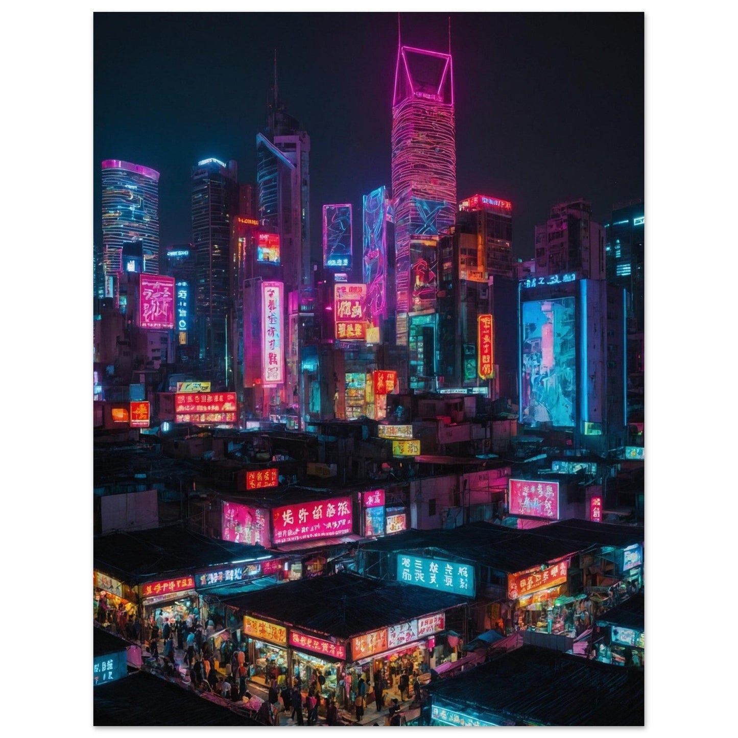 Premium Semi-Glossy Paper Poster Print Material Modern Masterpieces 27x35 cm / 11x14″ 