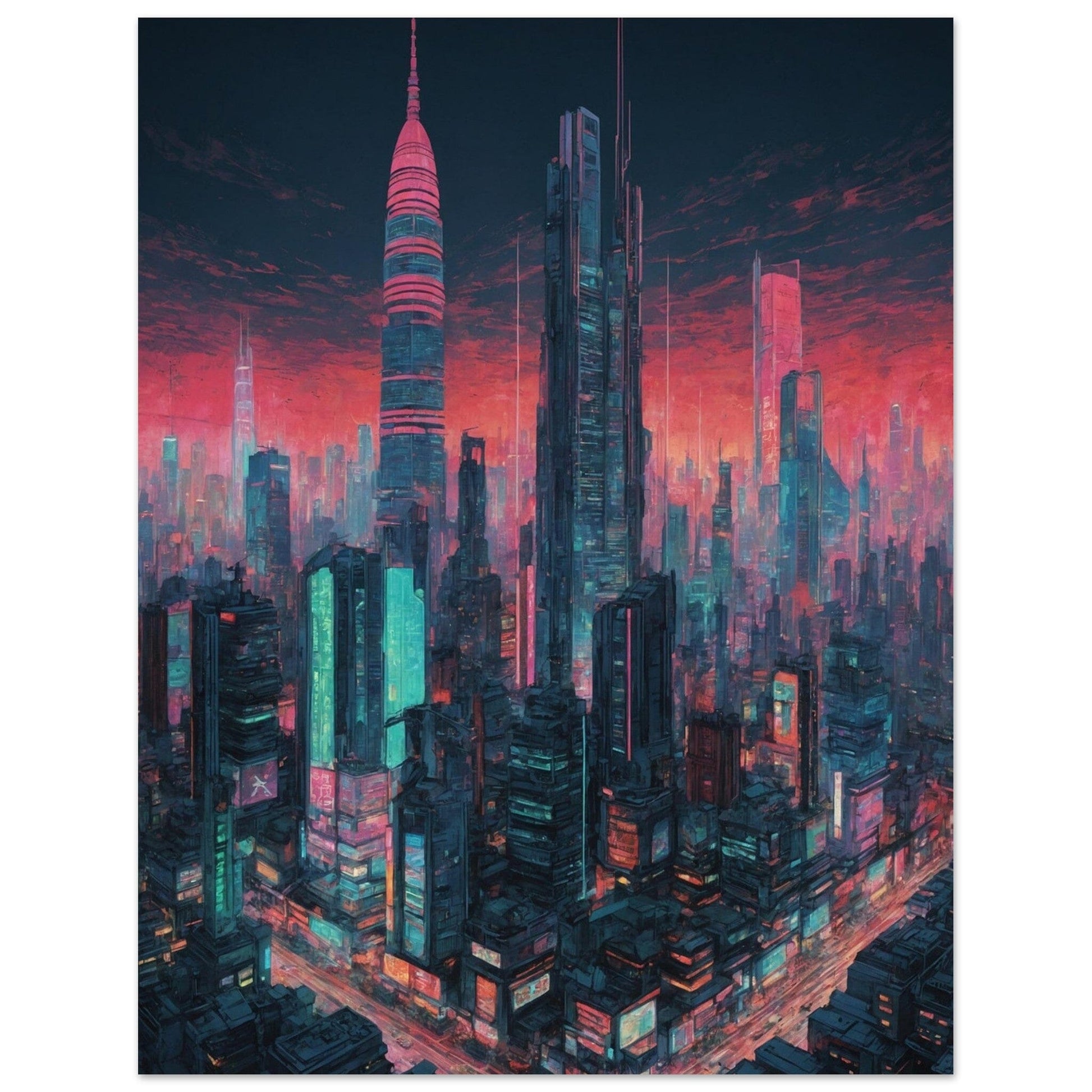 Premium Semi-Glossy Paper Poster Print Material Modern Masterpieces 27x35 cm / 11x14″ 