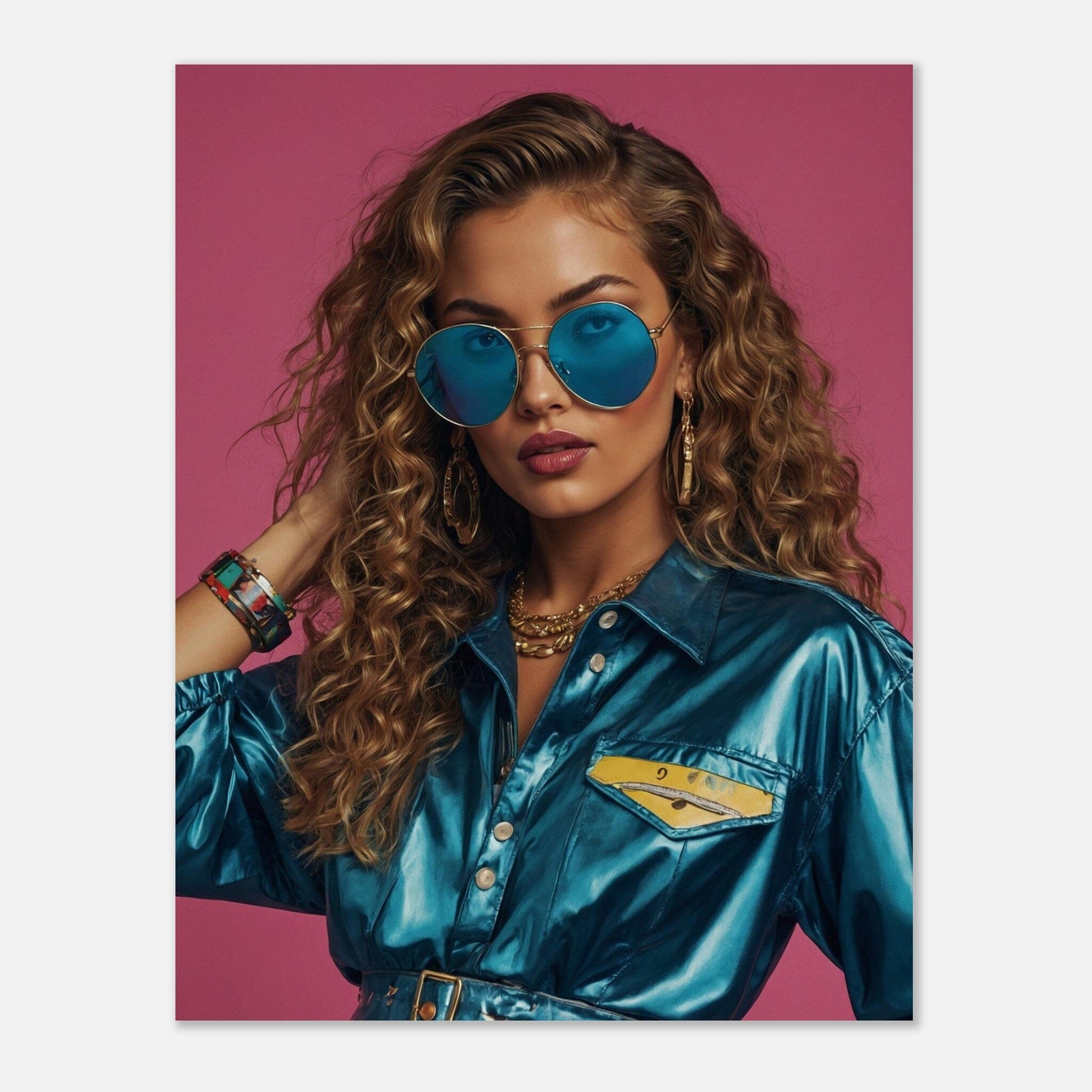 Premium Semi-Glossy Paper Poster Print Material Modern Masterpieces 27x35 cm / 11x14″ 