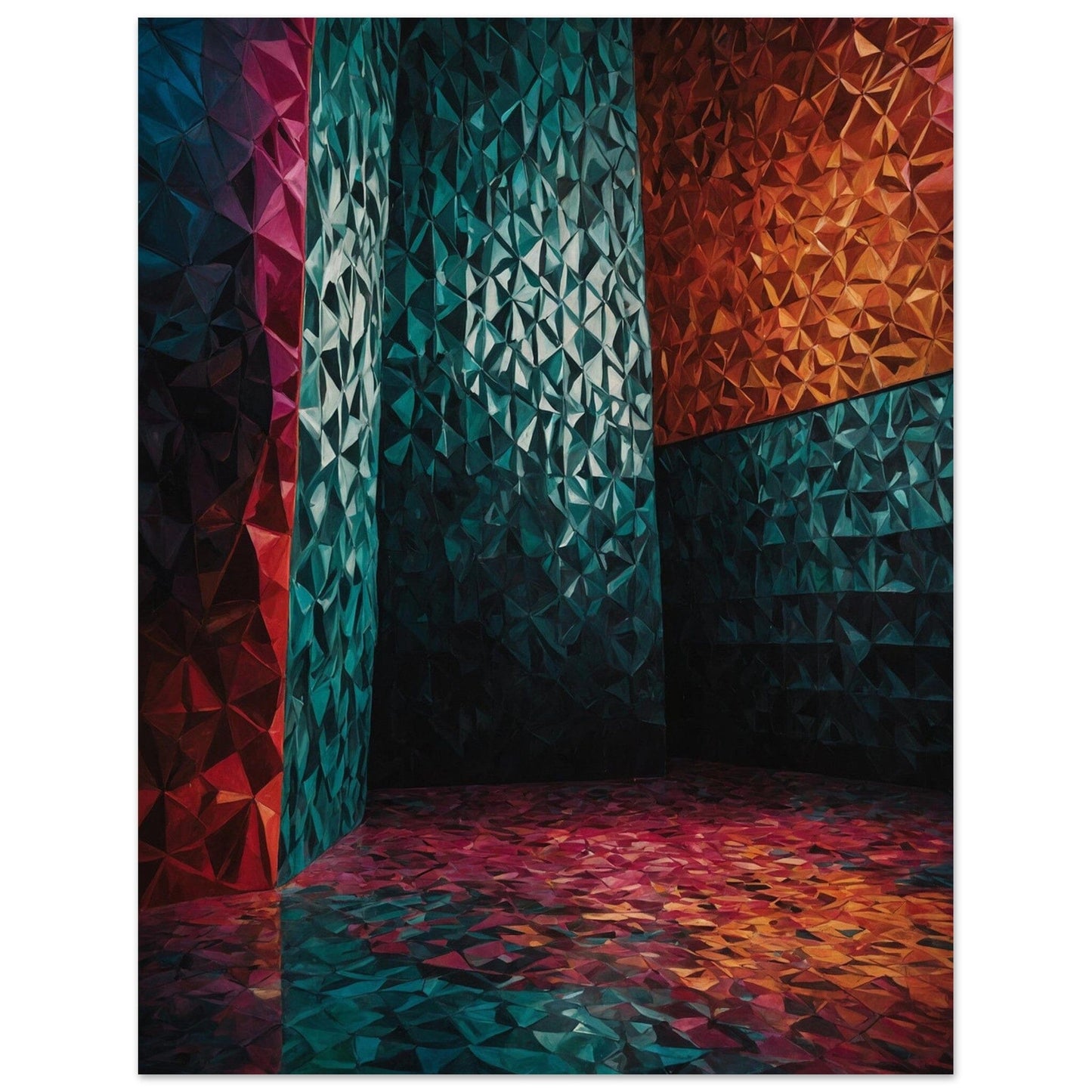 Premium Semi-Glossy Paper Poster Print Material Modern Masterpieces 27x35 cm / 11x14″ 