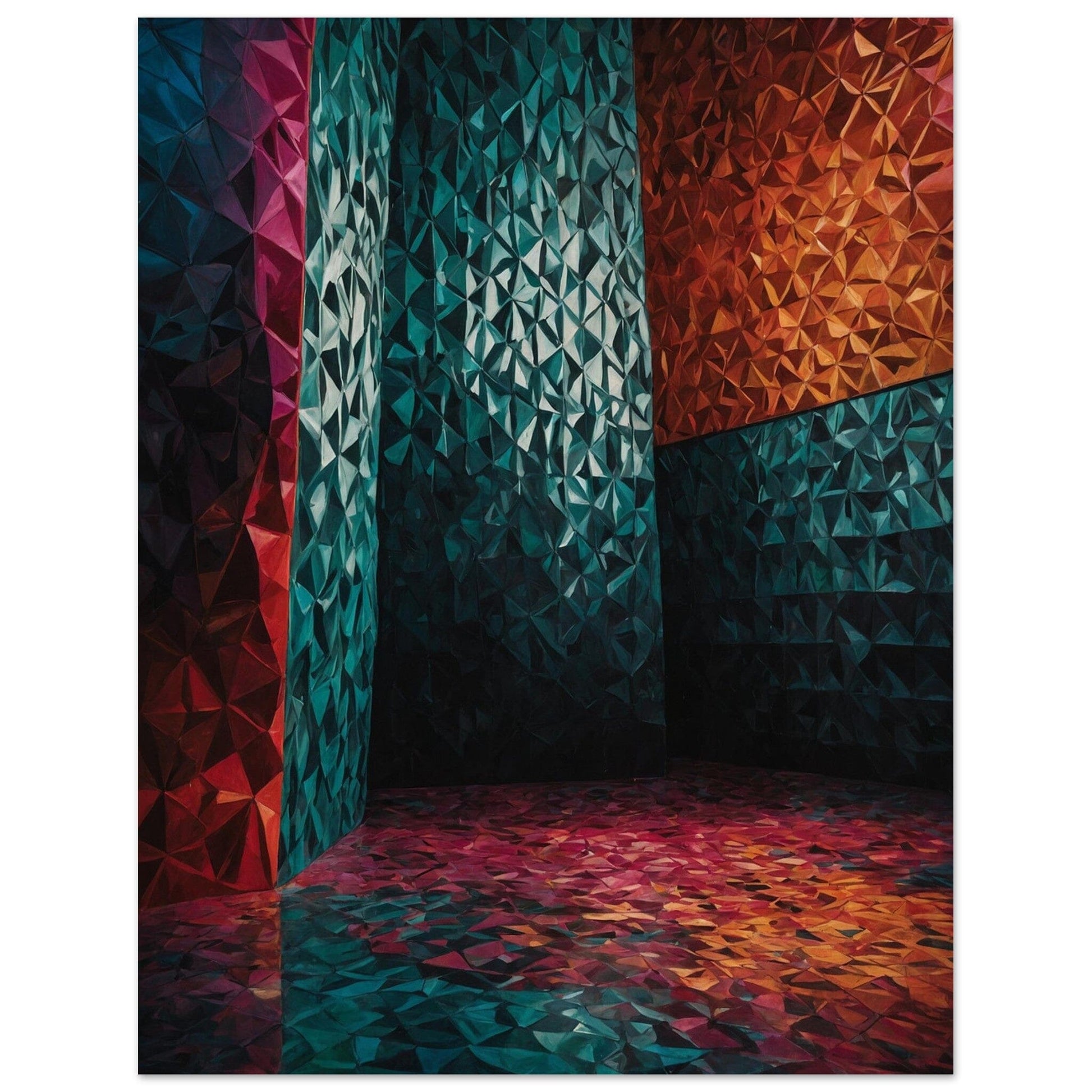 Premium Semi-Glossy Paper Poster Print Material Modern Masterpieces 27x35 cm / 11x14″ 