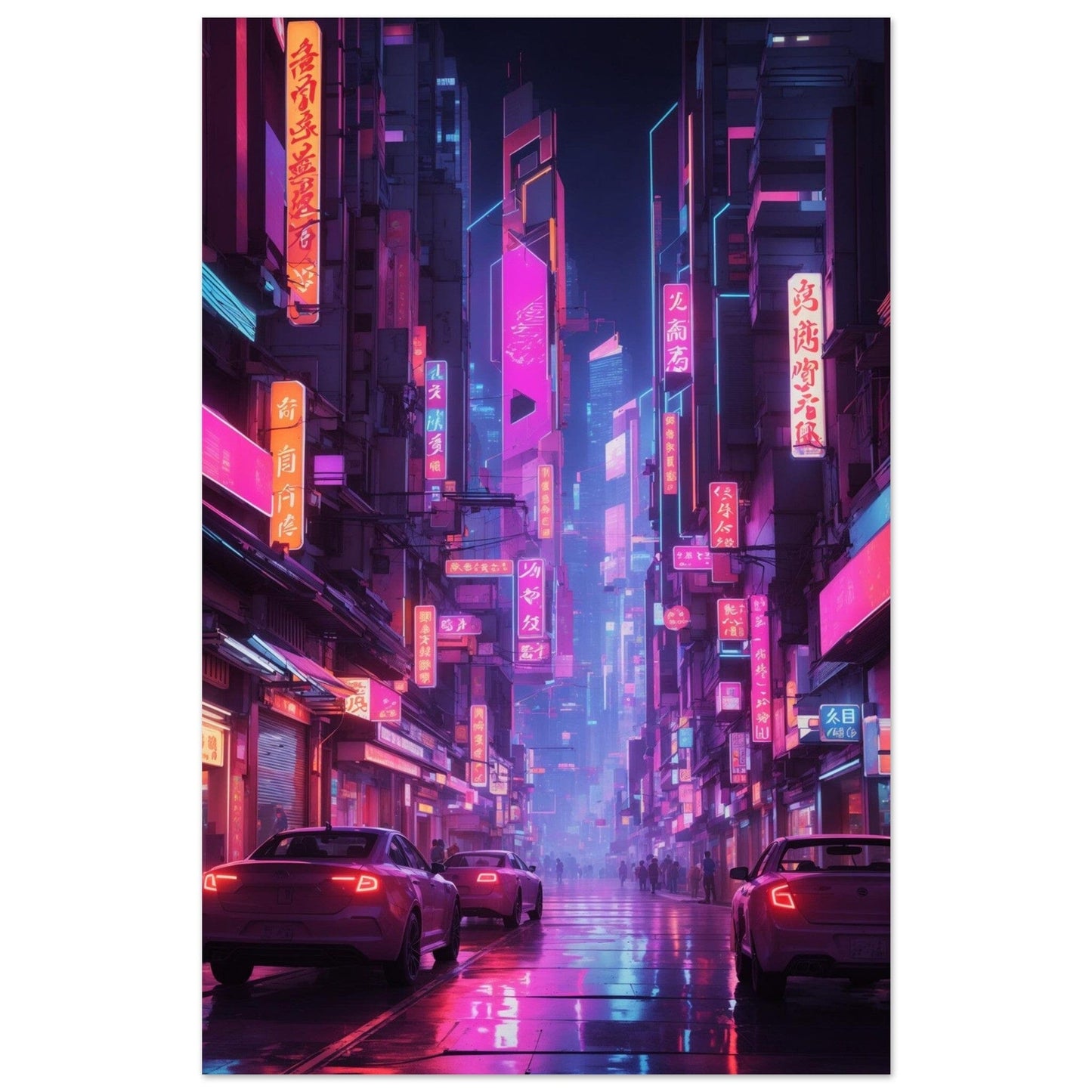 Premium Semi-Glossy Paper Poster Print Material Modern Masterpieces 28x43 cm / XL (11x17″) 