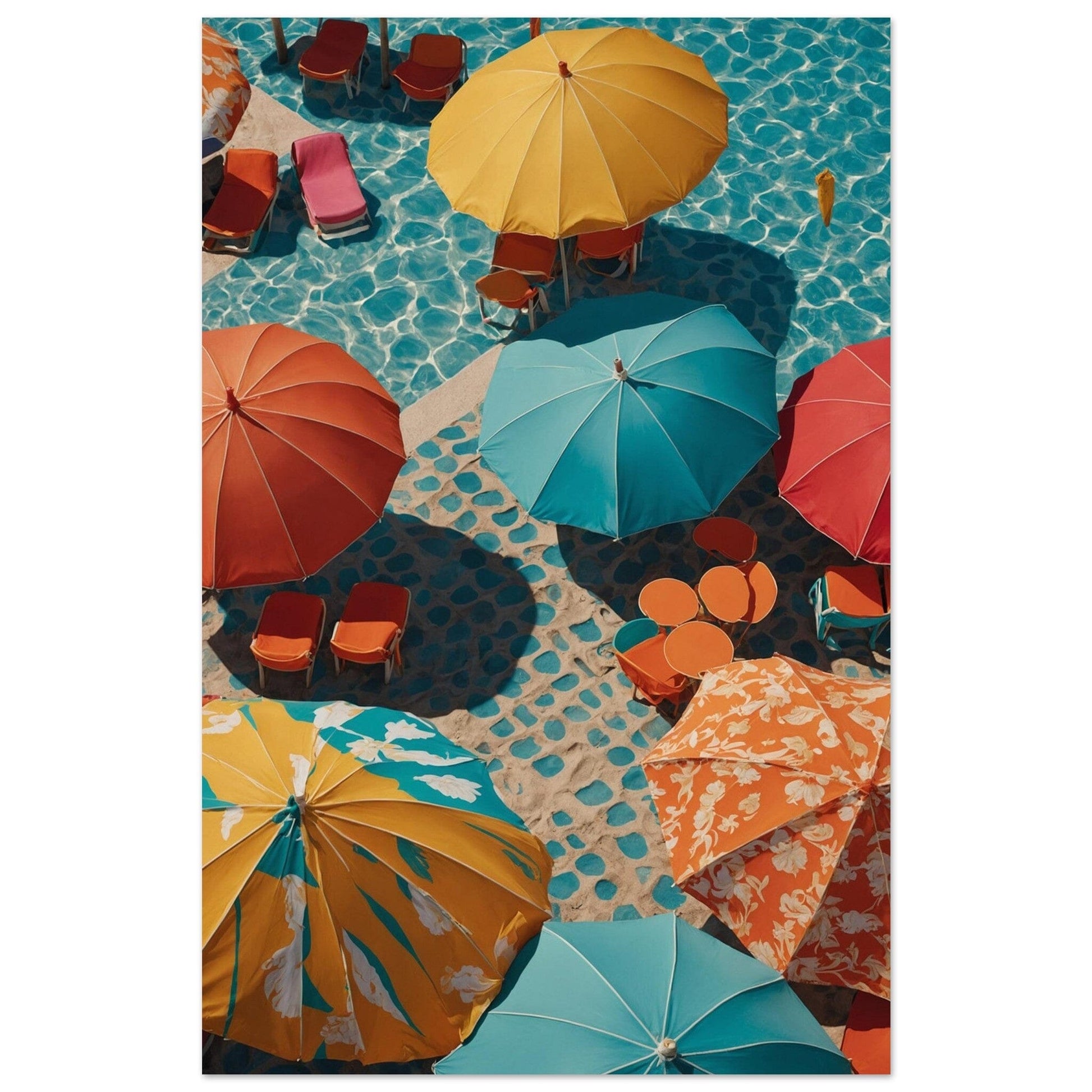 Premium Semi-Glossy Paper Poster Print Material Modern Masterpieces 28x43 cm / XL (11x17″) 