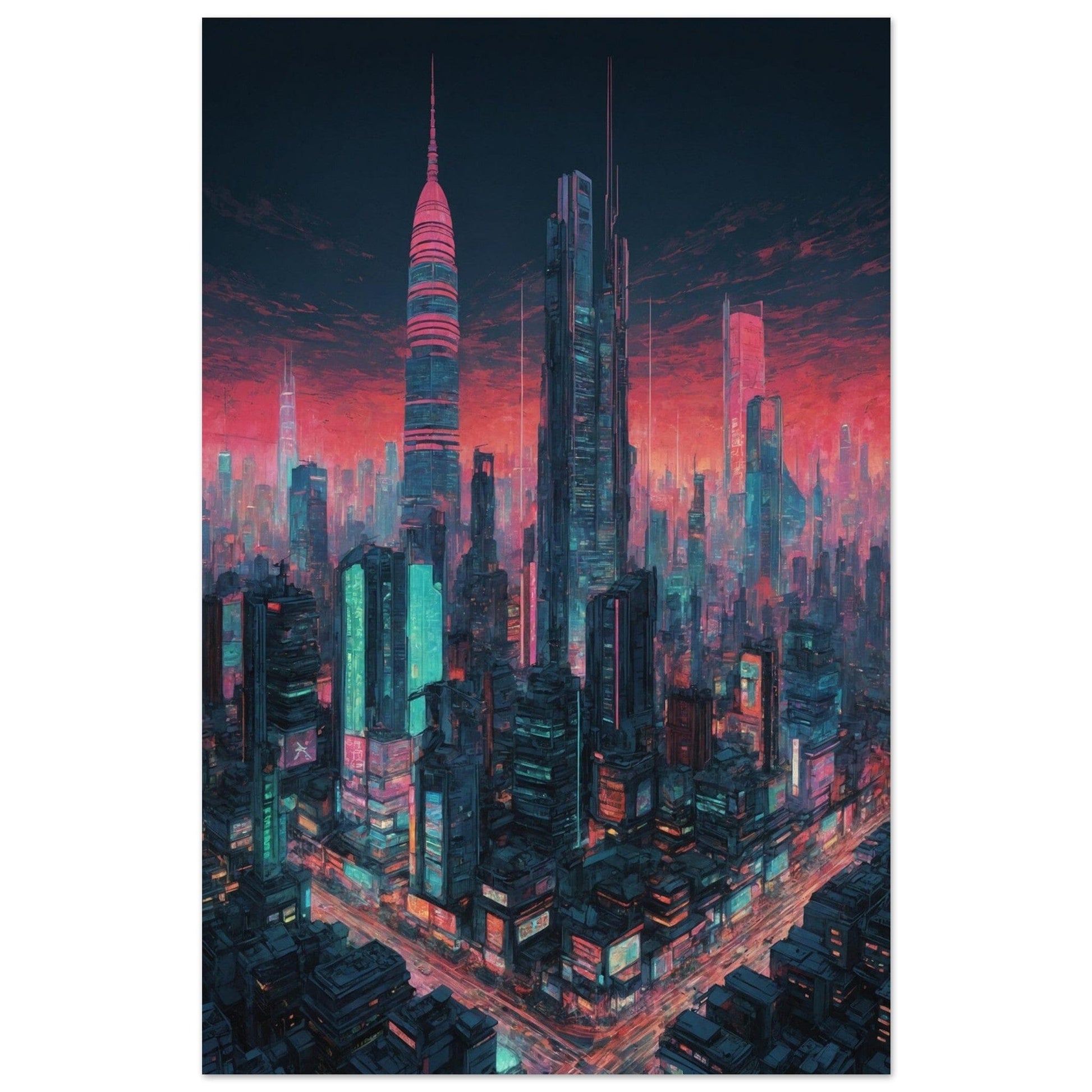 Premium Semi-Glossy Paper Poster Print Material Modern Masterpieces 28x43 cm / XL (11x17″) 