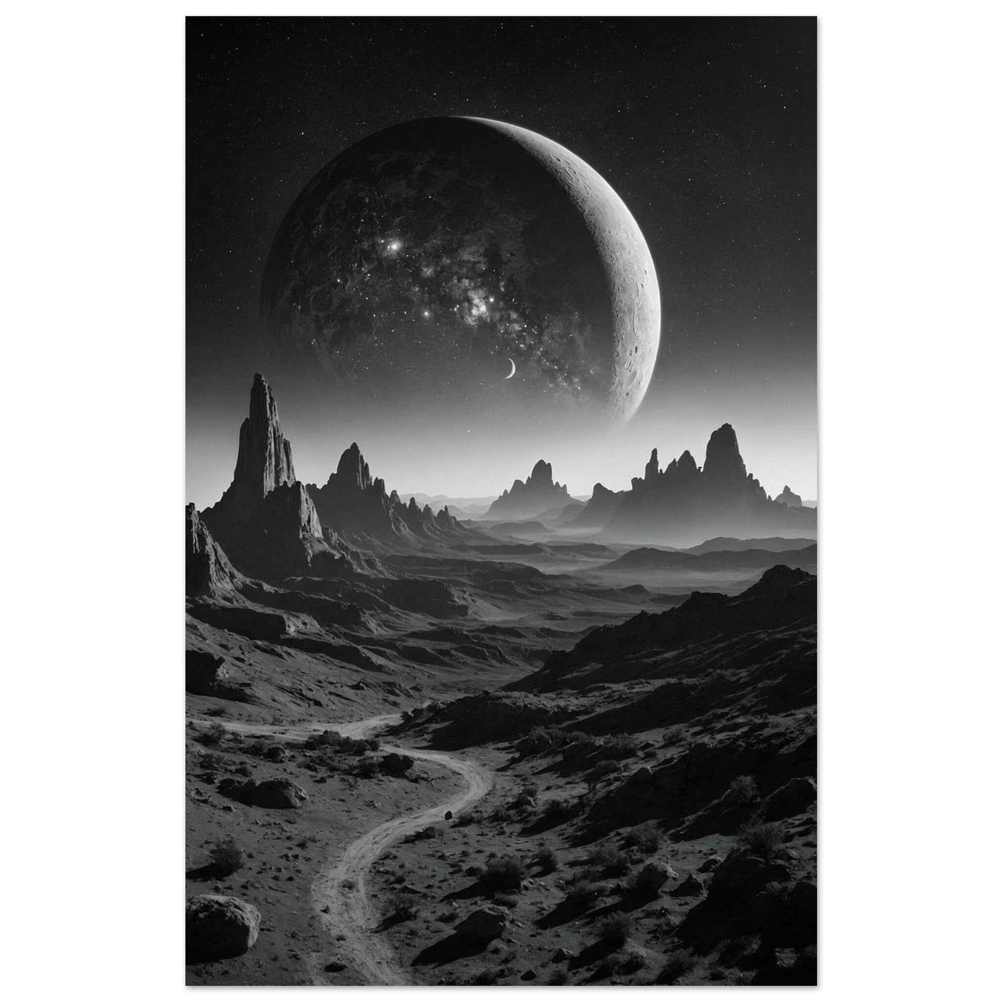 Premium Semi-Glossy Paper Poster Print Material Modern Masterpieces 28x43 cm / XL (11x17″) 