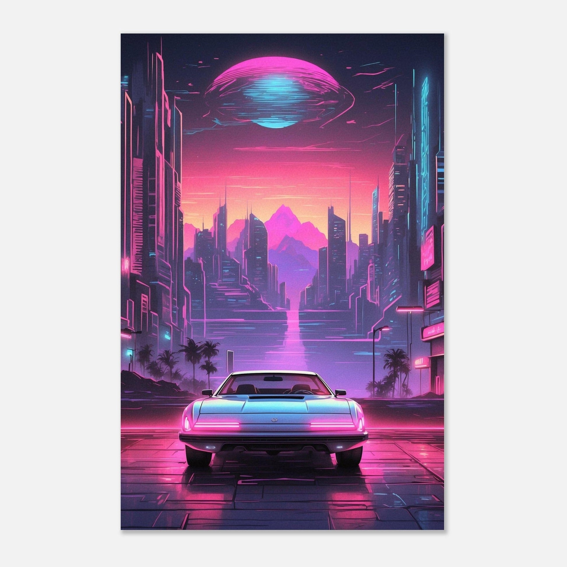 Premium Semi-Glossy Paper Poster Print Material Modern Masterpieces 28x43 cm / XL (11x17″) 