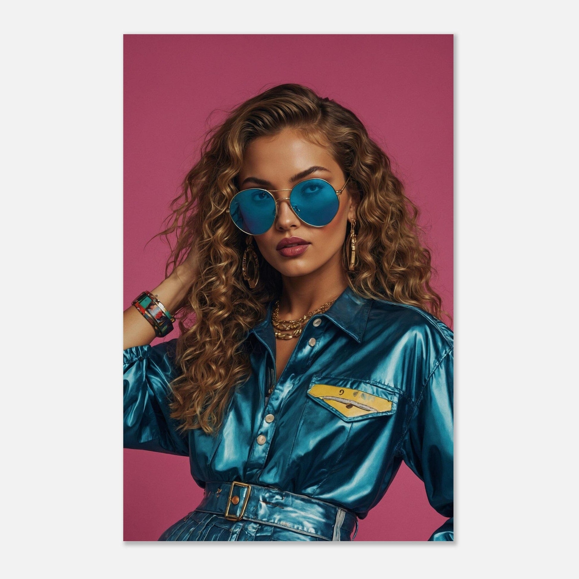 Premium Semi-Glossy Paper Poster Print Material Modern Masterpieces 28x43 cm / XL (11x17″) 