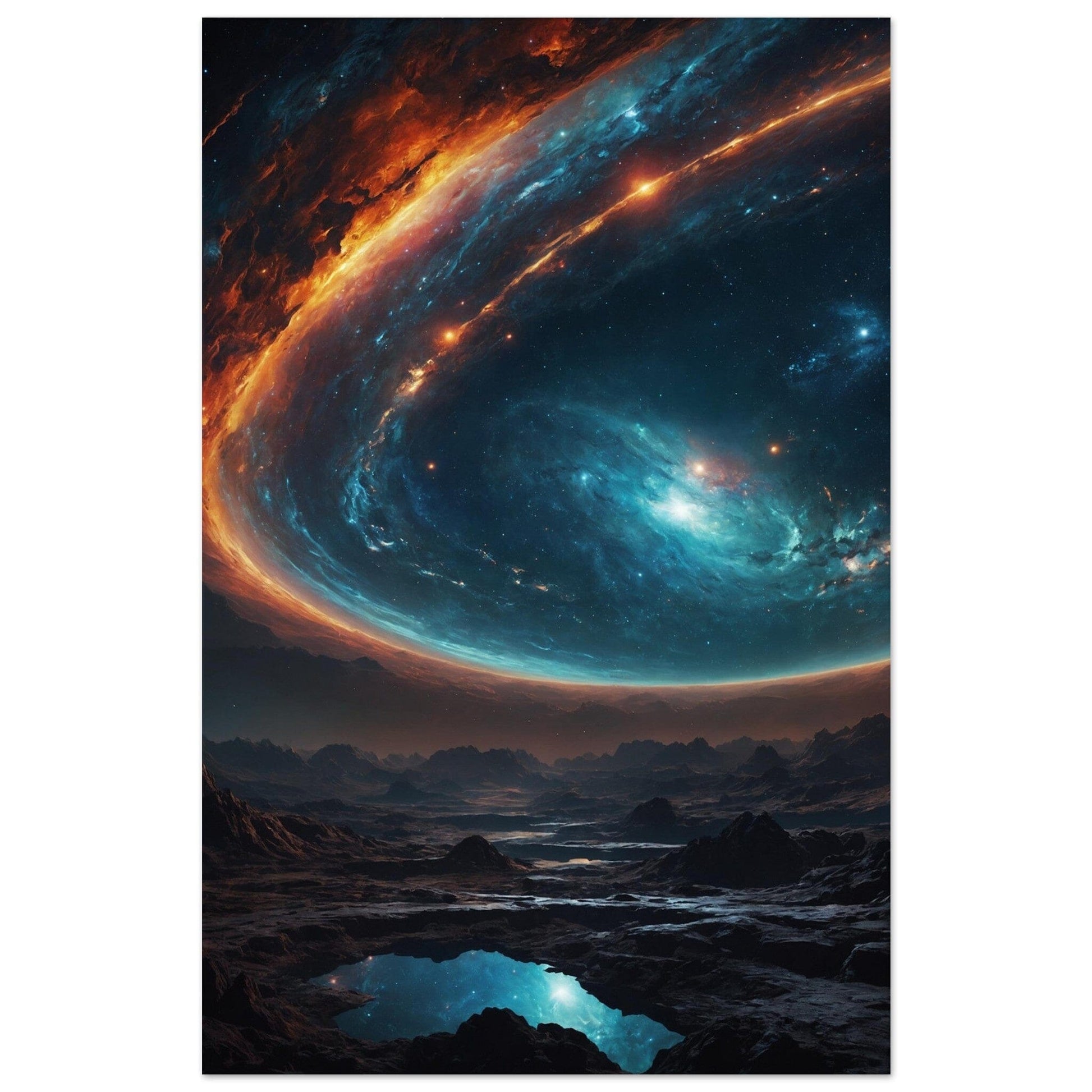 Premium Semi-Glossy Paper Poster Print Material Modern Masterpieces 28x43 cm / XL (11x17″) 