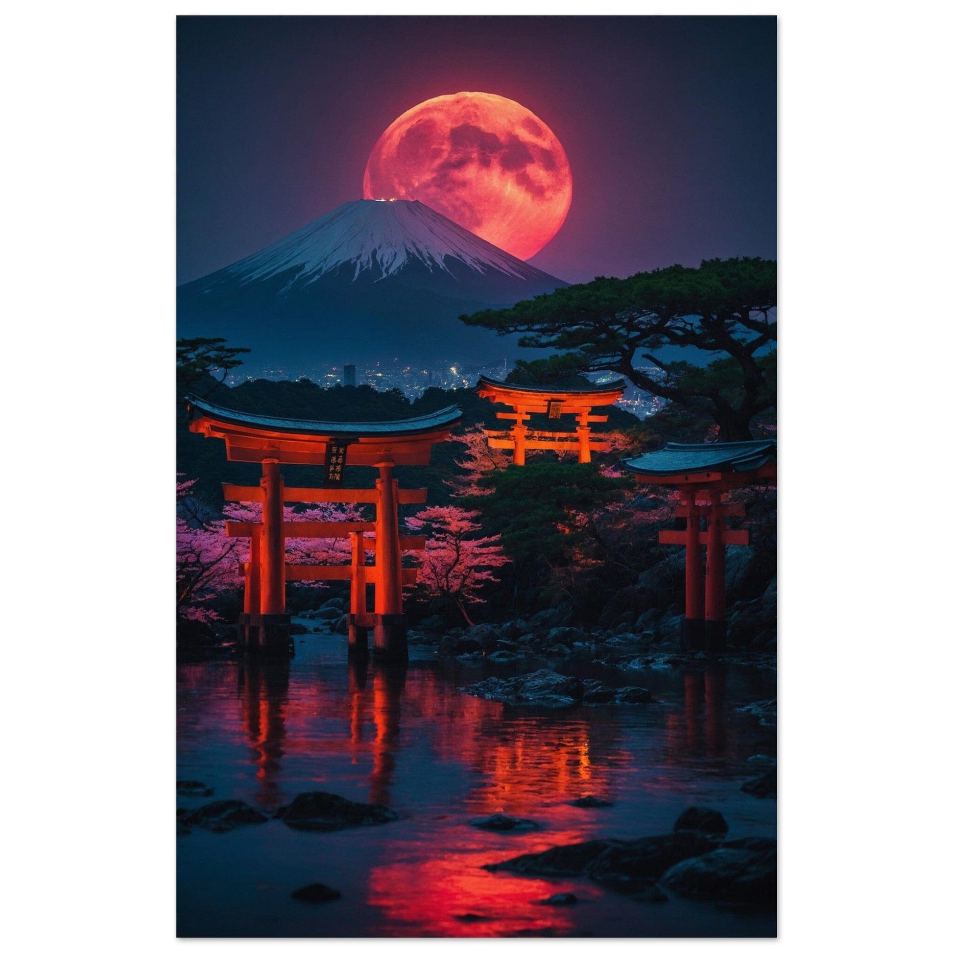 Premium Semi-Glossy Paper Poster Print Material Modern Masterpieces 28x43 cm / XL (11x17″) 