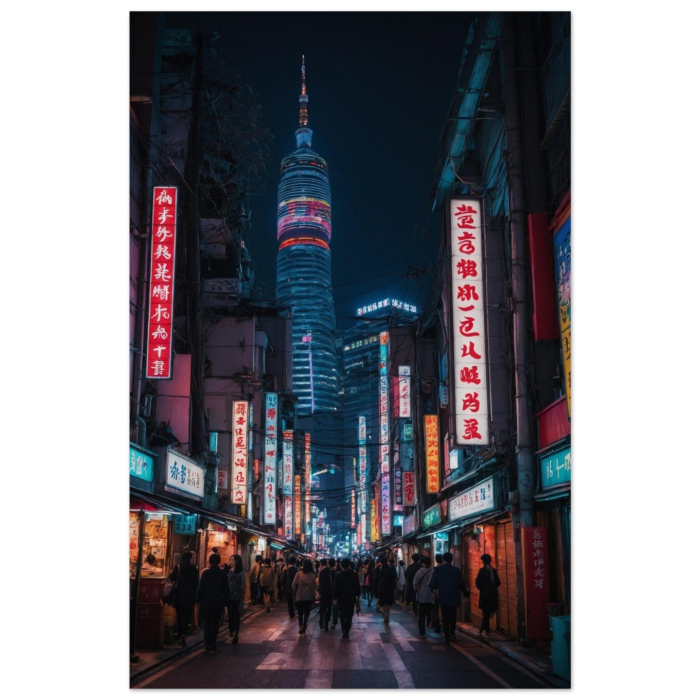 Premium Semi-Glossy Paper Poster Print Material Modern Masterpieces 28x43 cm / XL (11x17″) 