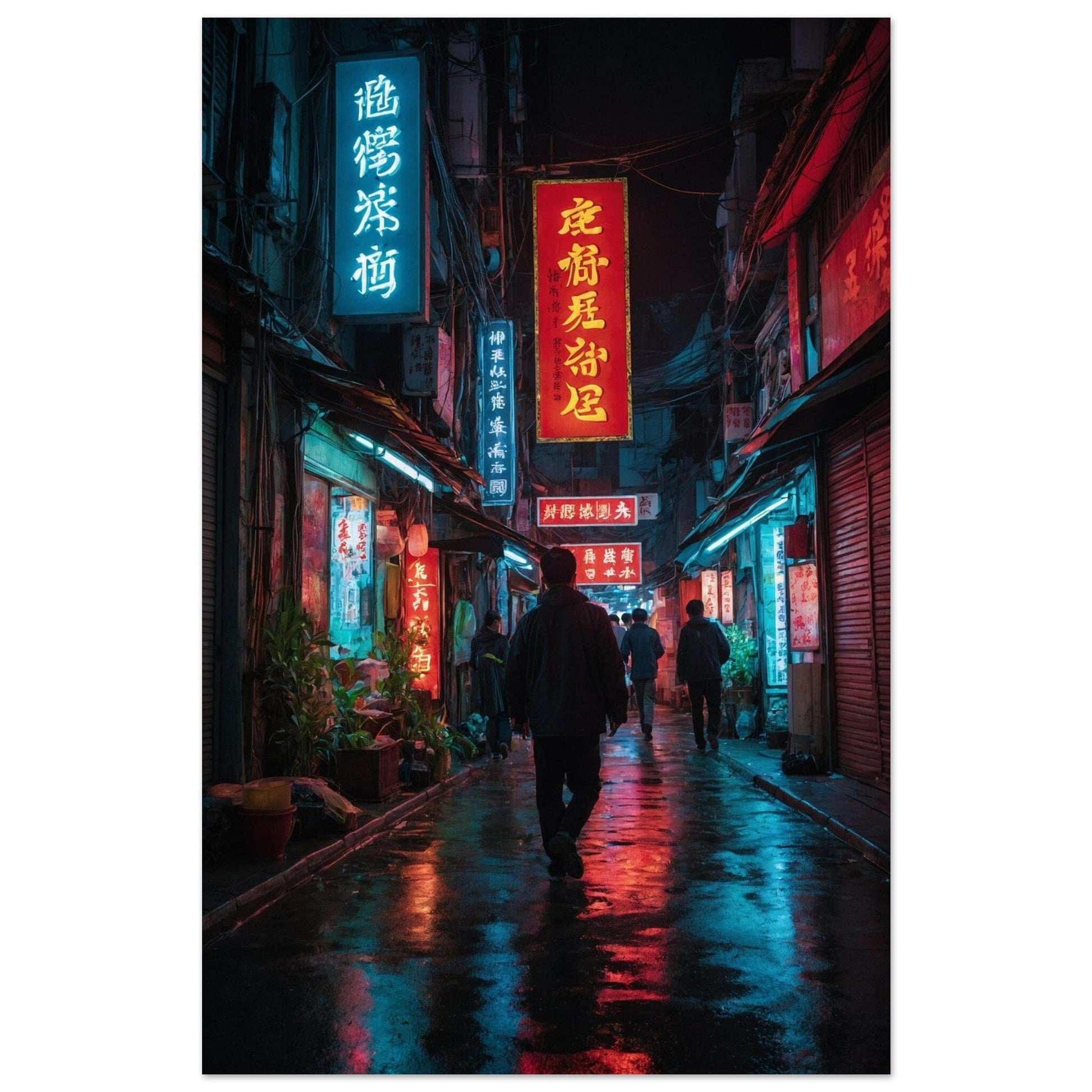 Premium Semi-Glossy Paper Poster Print Material Modern Masterpieces 28x43 cm / XL (11x17″) 