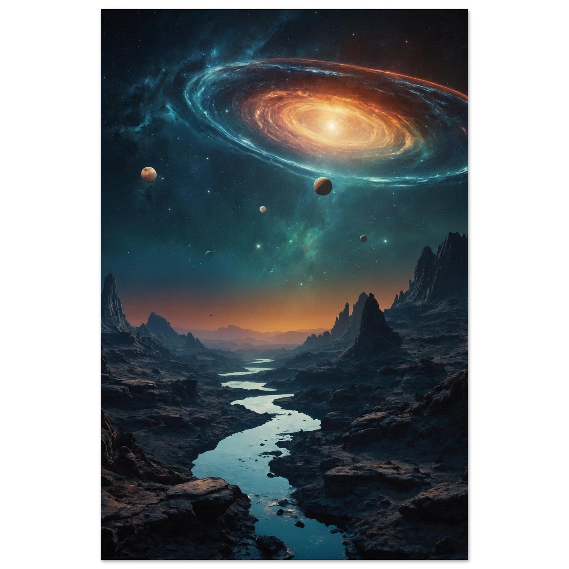Premium Semi-Glossy Paper Poster Print Material Modern Masterpieces 40x60 cm / 16x24″ 