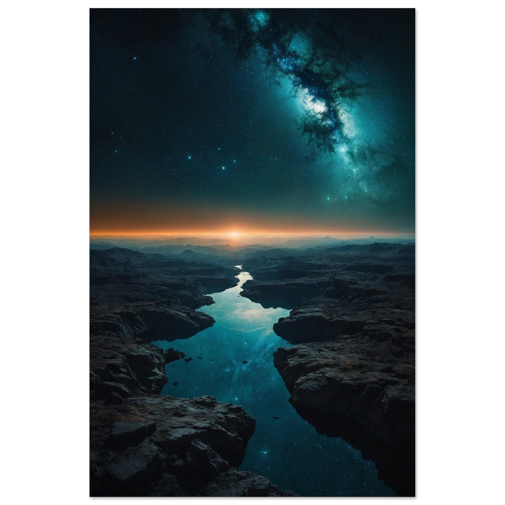 Premium Semi-Glossy Paper Poster Print Material Modern Masterpieces 40x60 cm / 16x24″ 