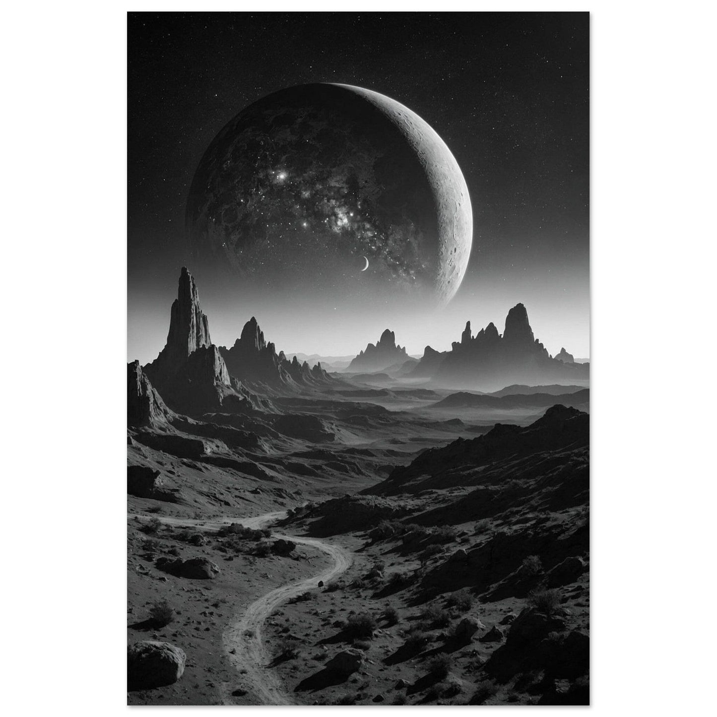 Premium Semi-Glossy Paper Poster Print Material Modern Masterpieces 40x60 cm / 16x24″ 